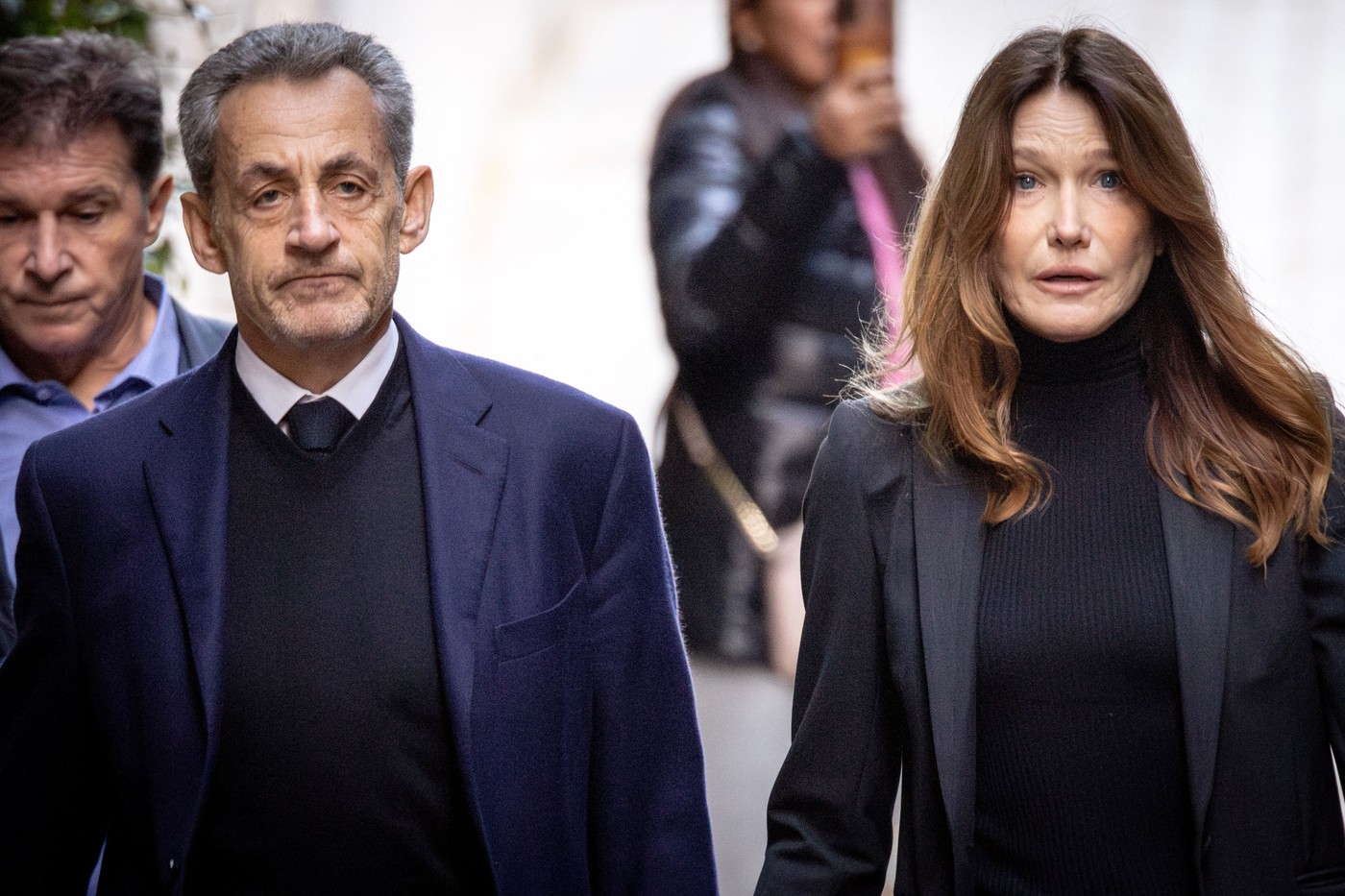 Carla Bruni in Nicolas Sarkozy