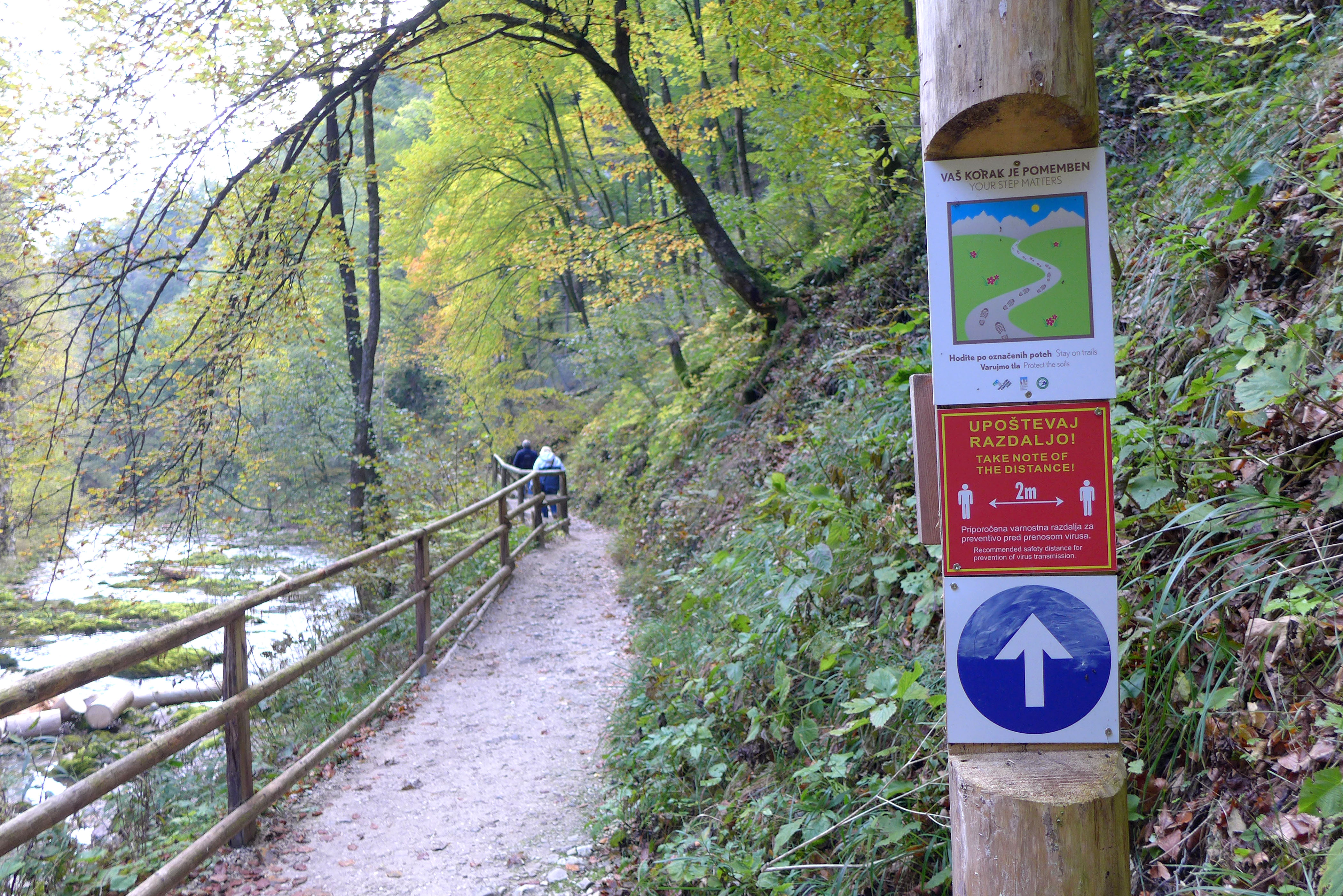 Slovenija, Bled, 18.10.2021, 18. oktober 2021 Blejski Vintgar, turistična destinacija, narava, reka Radovna, turizem, pešpot, triglavski narodni parkFoto: Borut Peršolja/Bobo