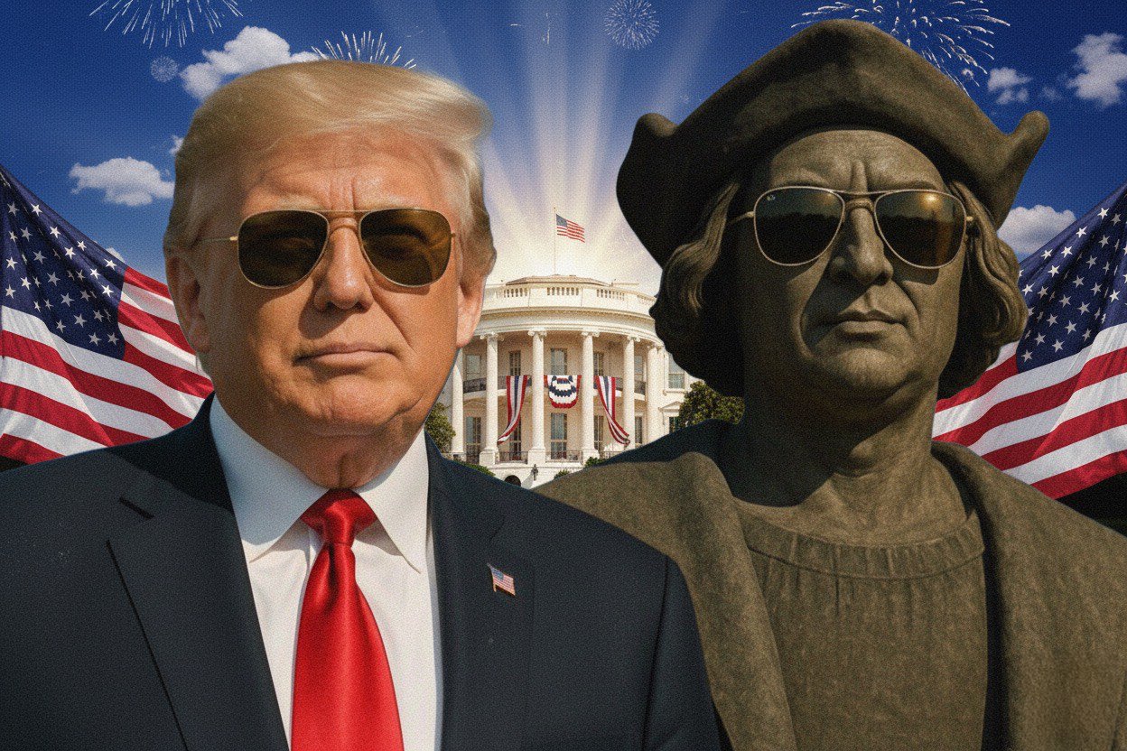 Donald Trump in Krištof Kolumb