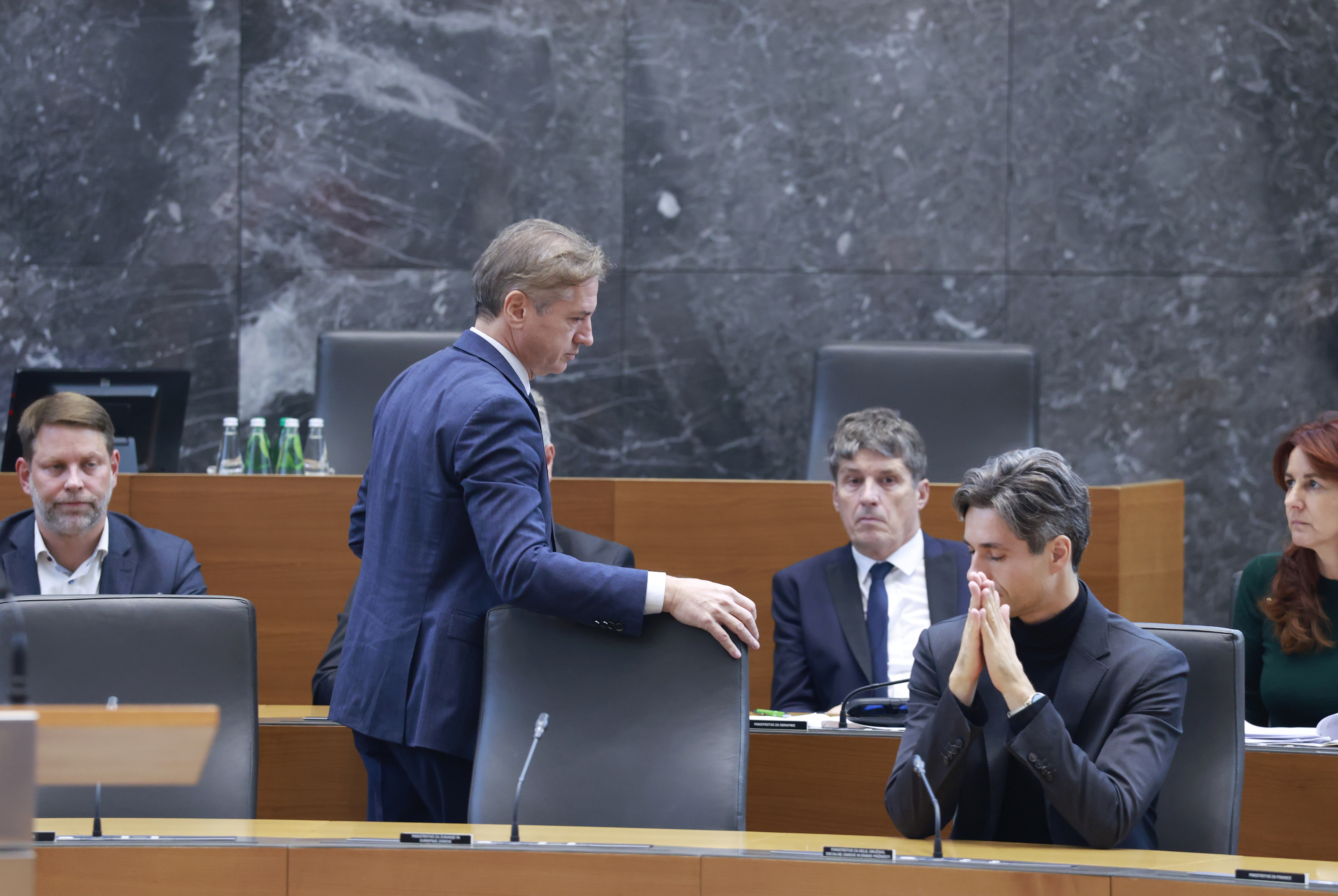 Robert Golob, Luka Mesec