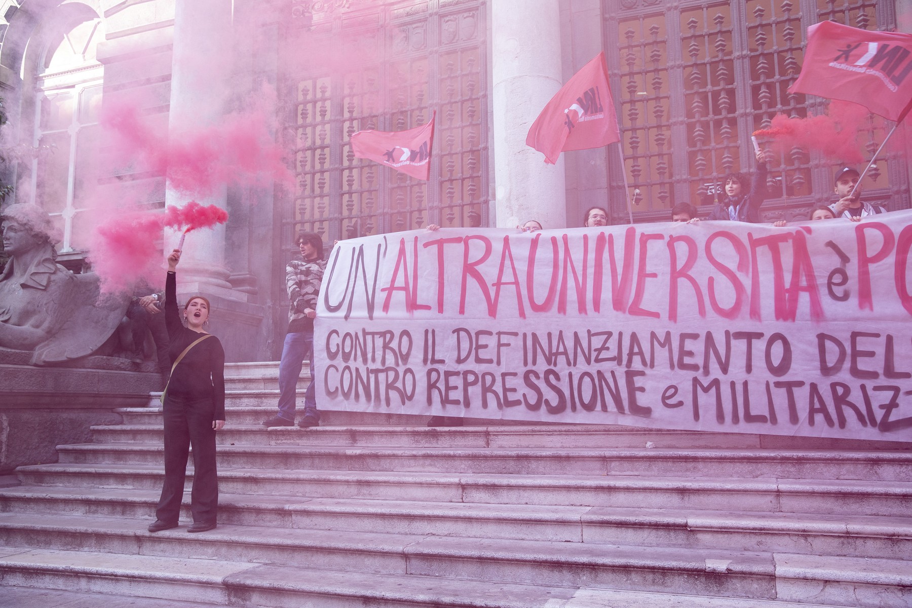 Študentske demonstracije v Italiji