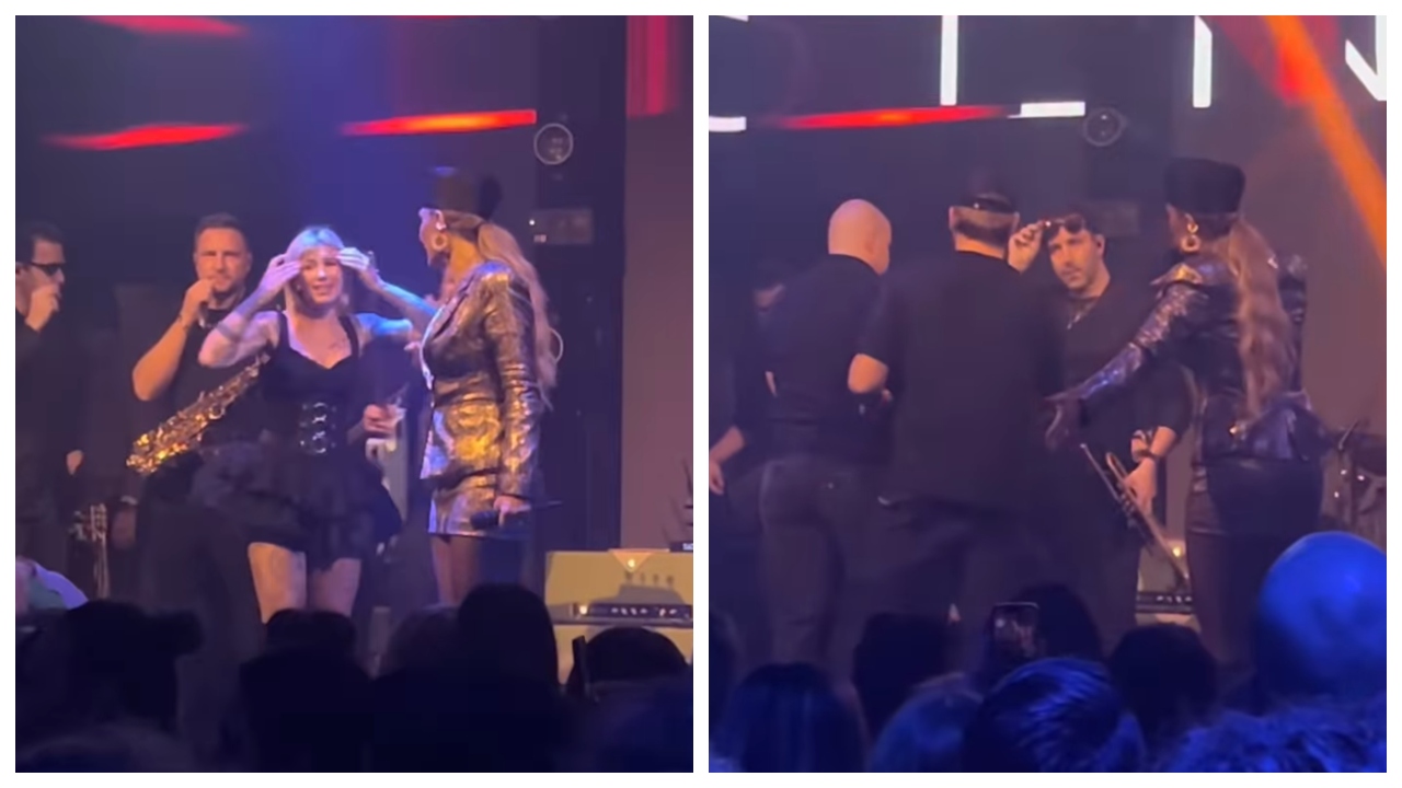 Senidah na koncertu v Zagrebu