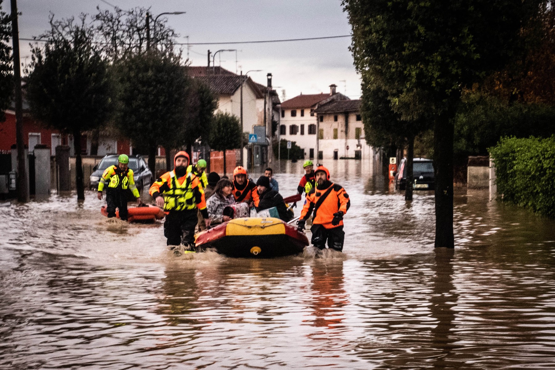 Italijanski gasilci v Furlaniji - Julijski krajini