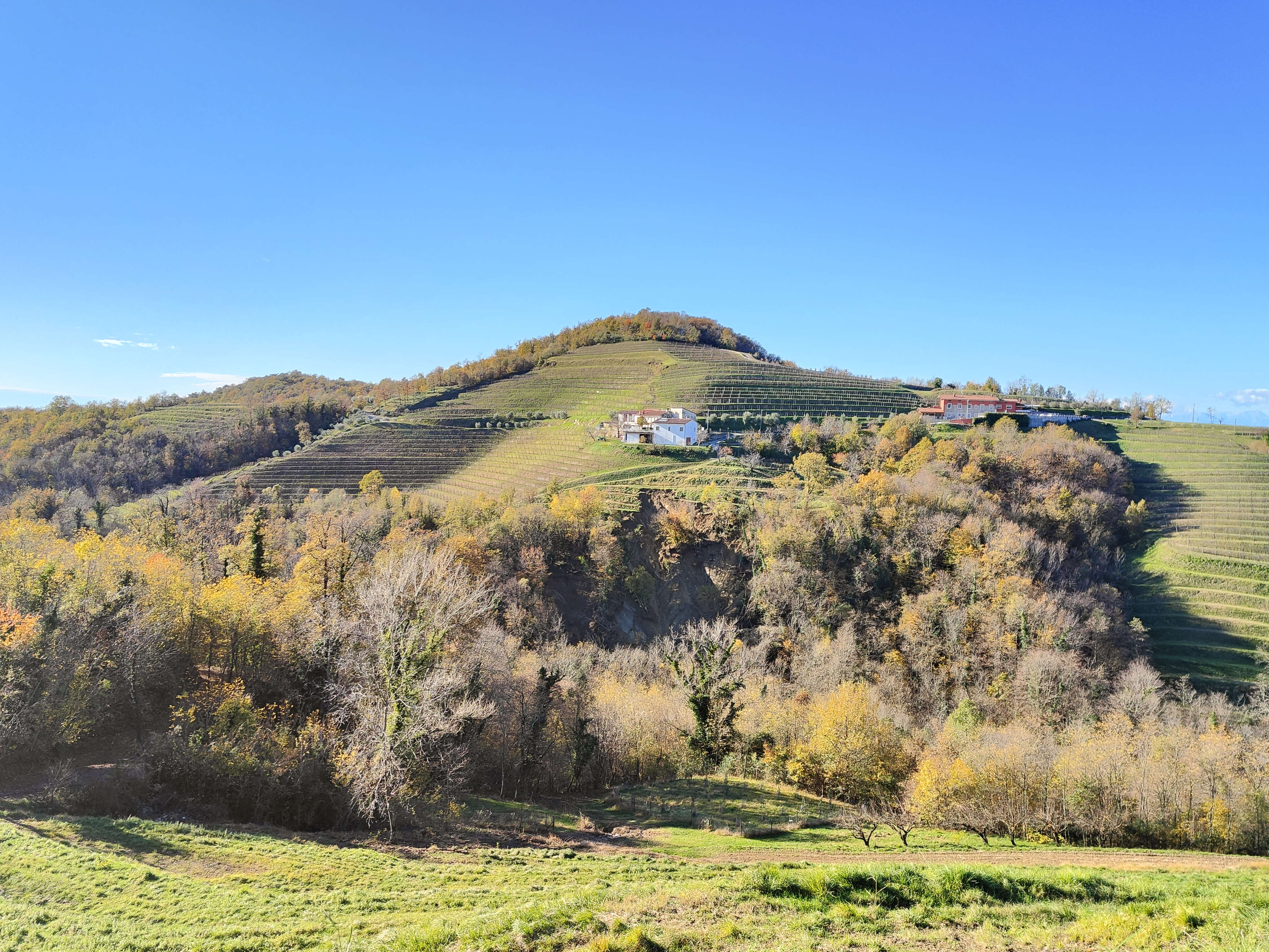 Eden od plazov v Goriških brdih