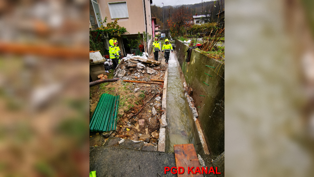 Intervencije gasilcev v občini Kanal ob Soči