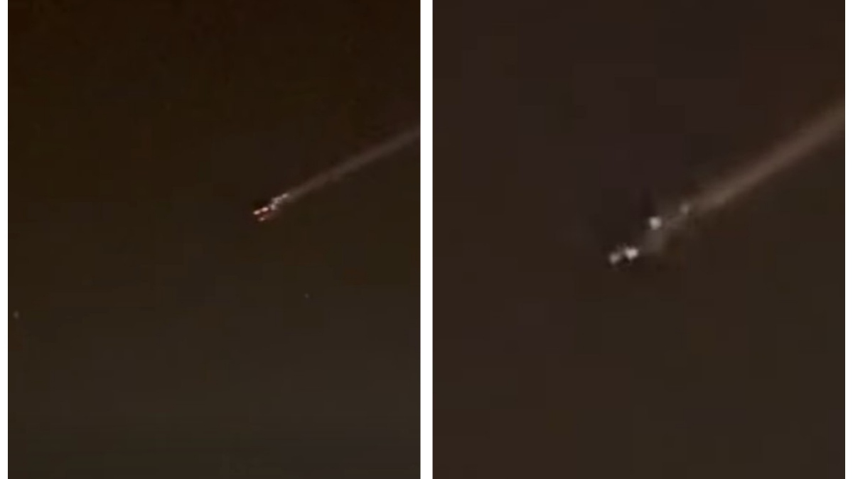 objekt, ki je 18. novembra 2025 razpadel na nebu nad Splitom