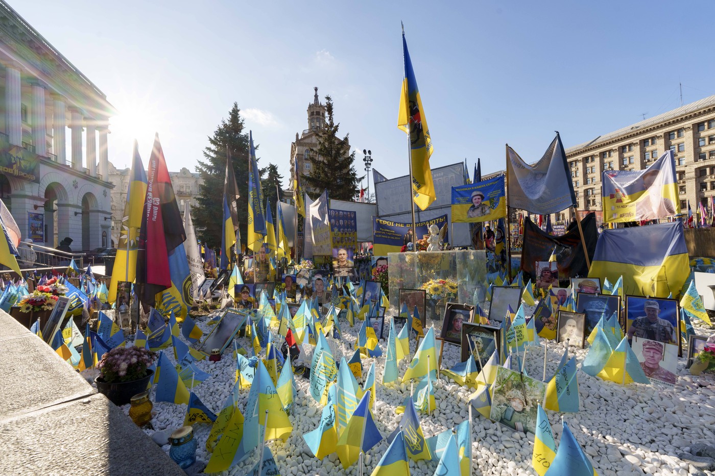 Spomenik padlim vojakom v Kijevu