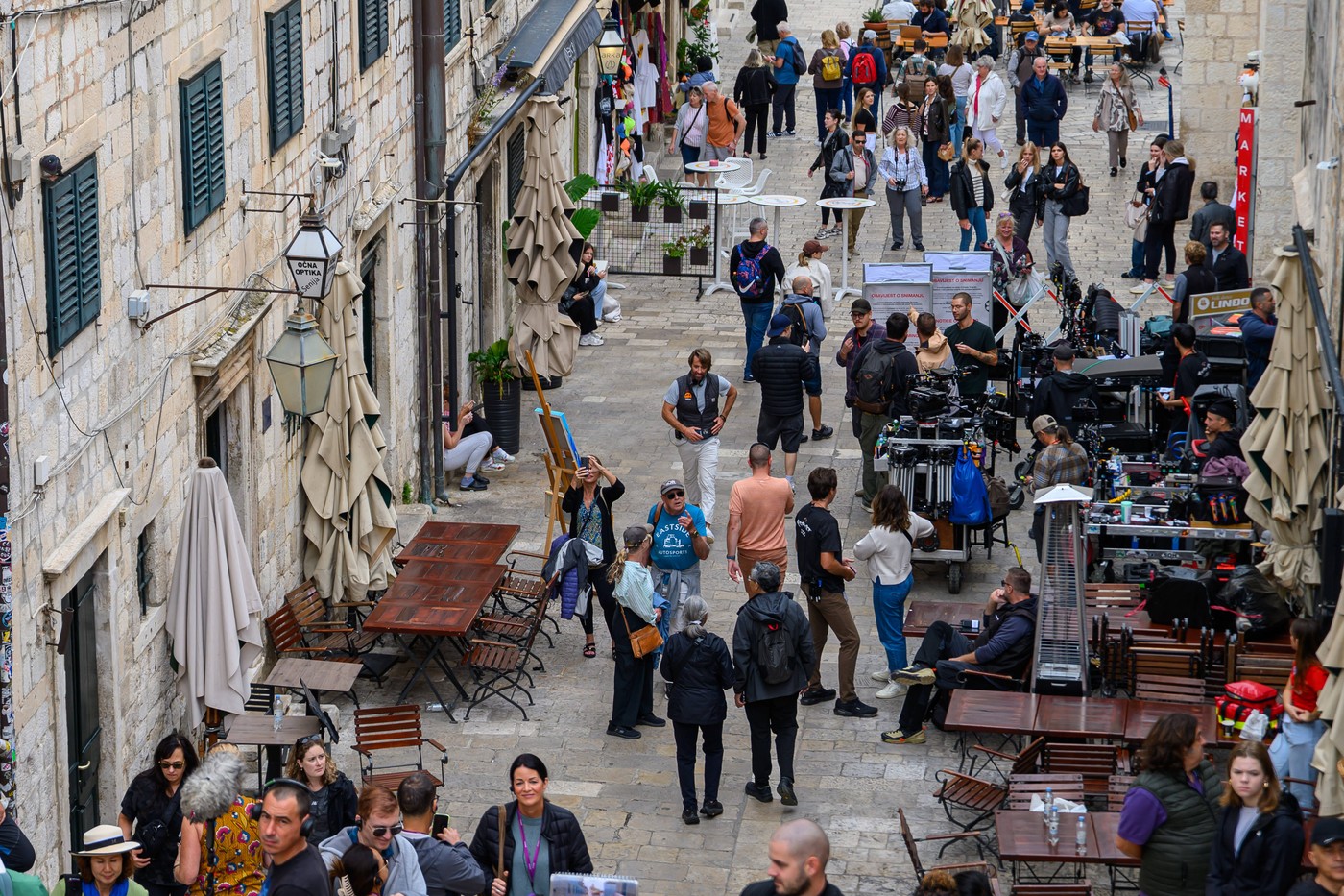 Snemanje Netflixove serije Outer Banks v Dubrovniku