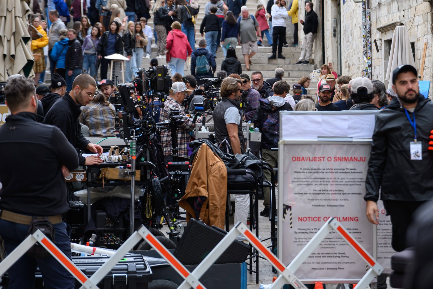 Snemanje Netflixove serije Outer Banks v Dubrovniku