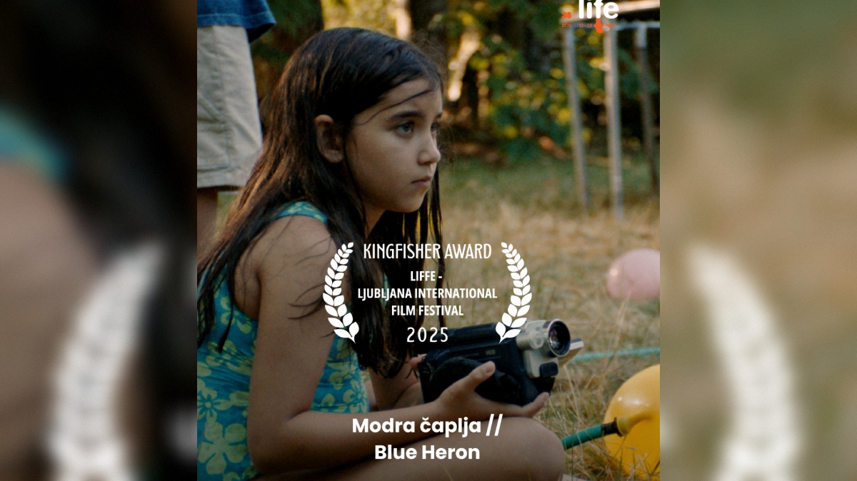 Nagrajeni film Modra čaplja