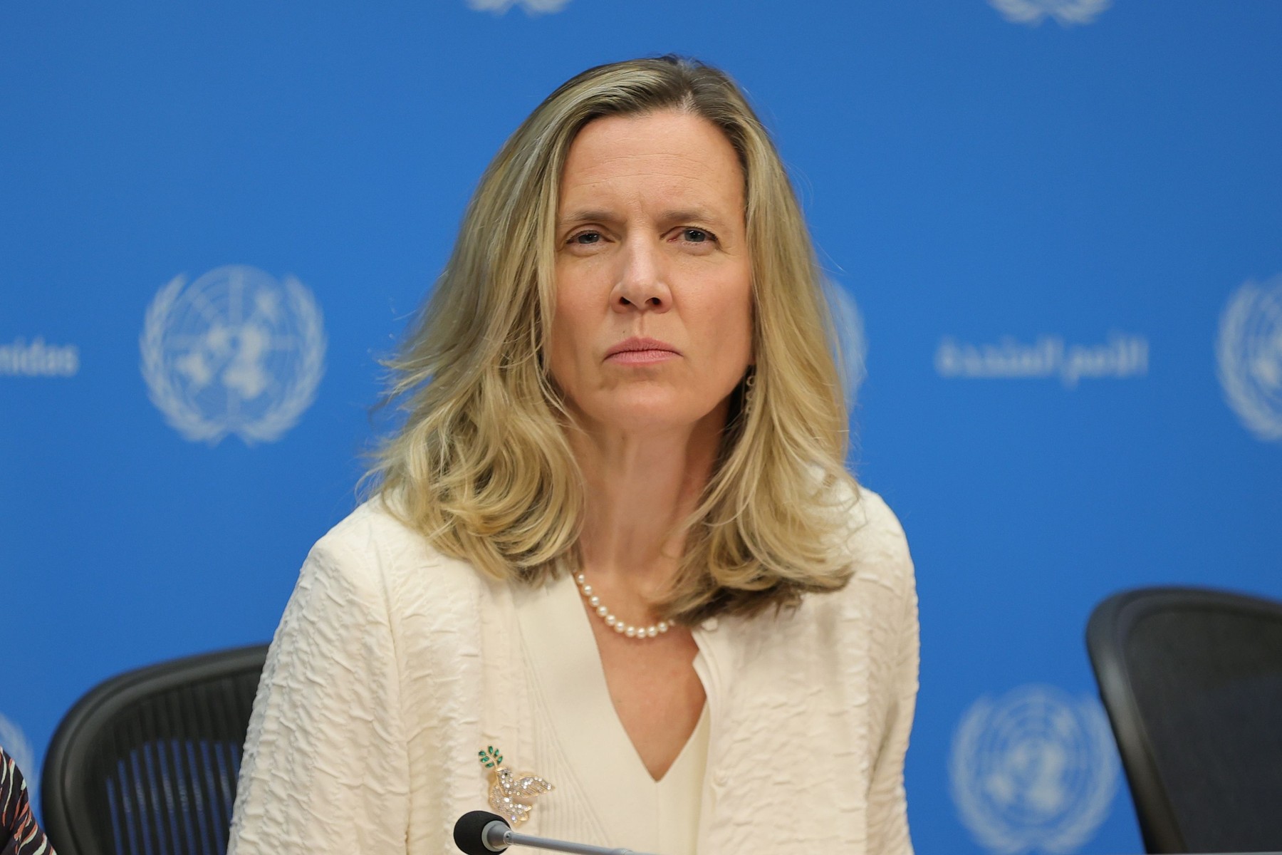 Direktorica oddelka za politiko pri UN Women Sarah Hendriks