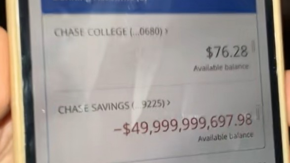 bančna zmota napaka dolg viralno