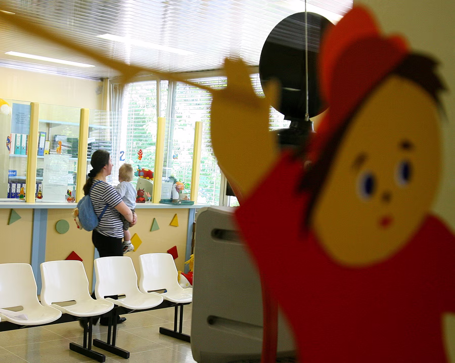 Otrok pri pediatru