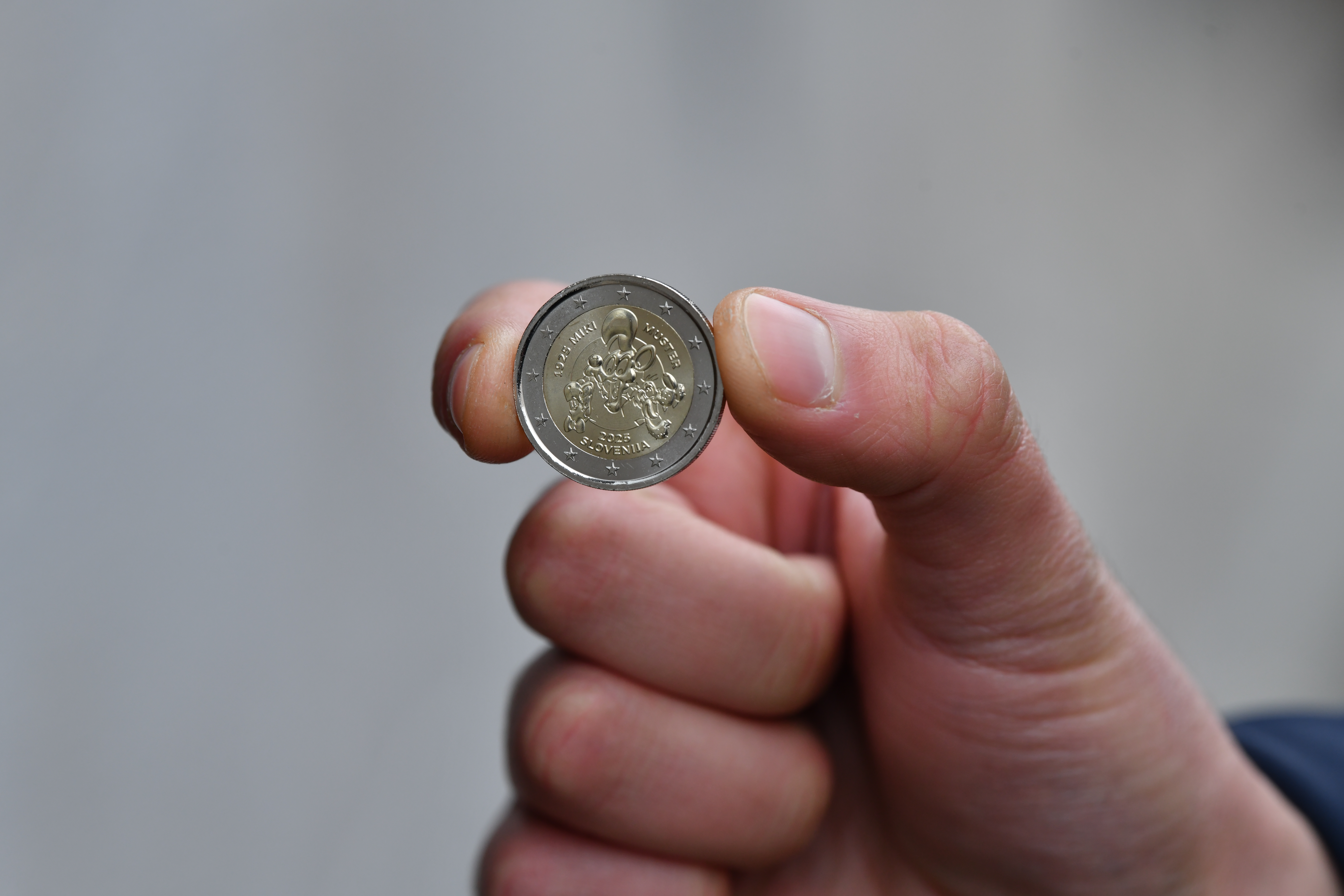 kovanec, Miki Muster, banka Slovenije