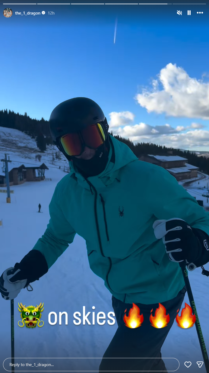 Goran Dragić na smučeh