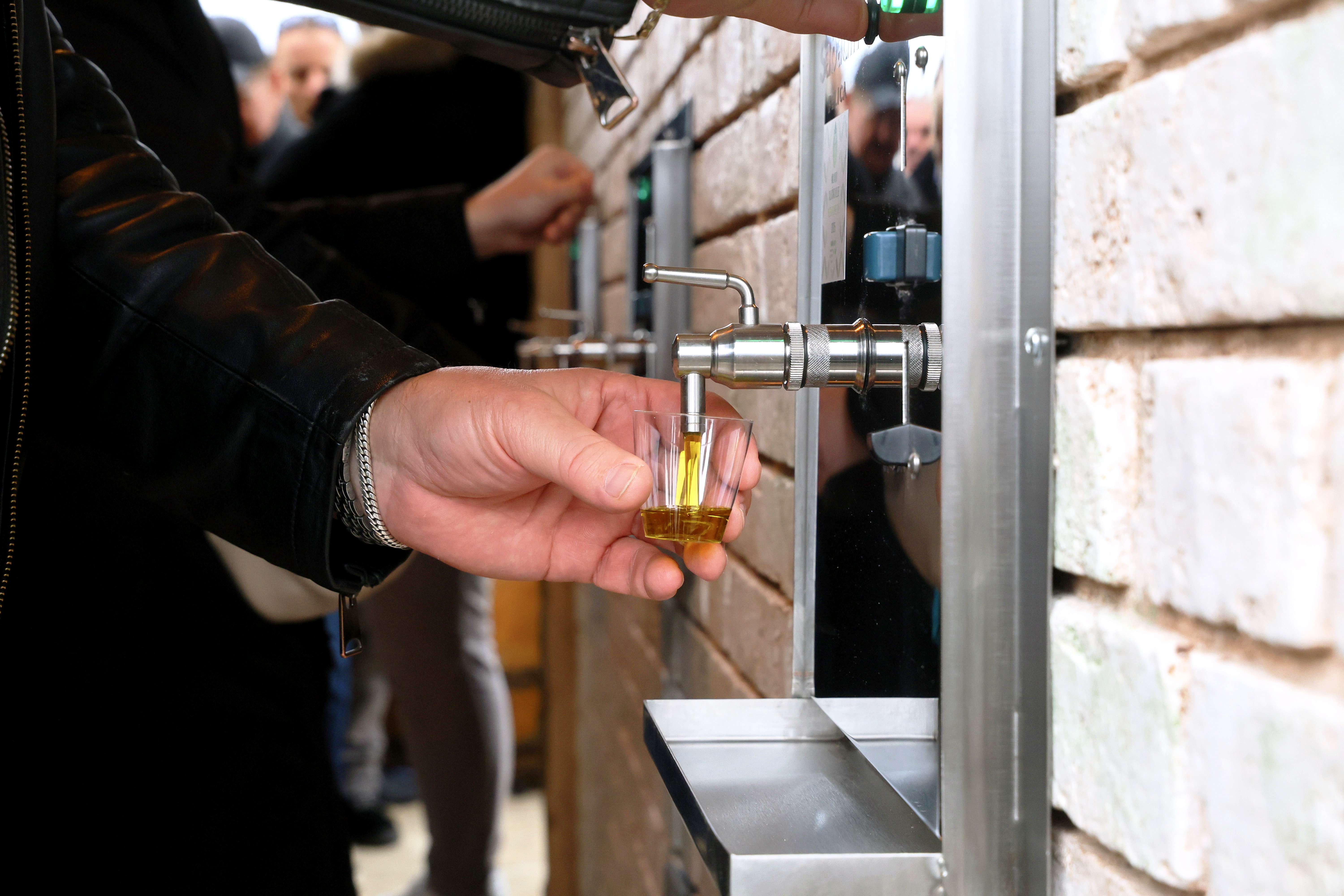 Slovenija ima prvo oljčno fontano na svetu