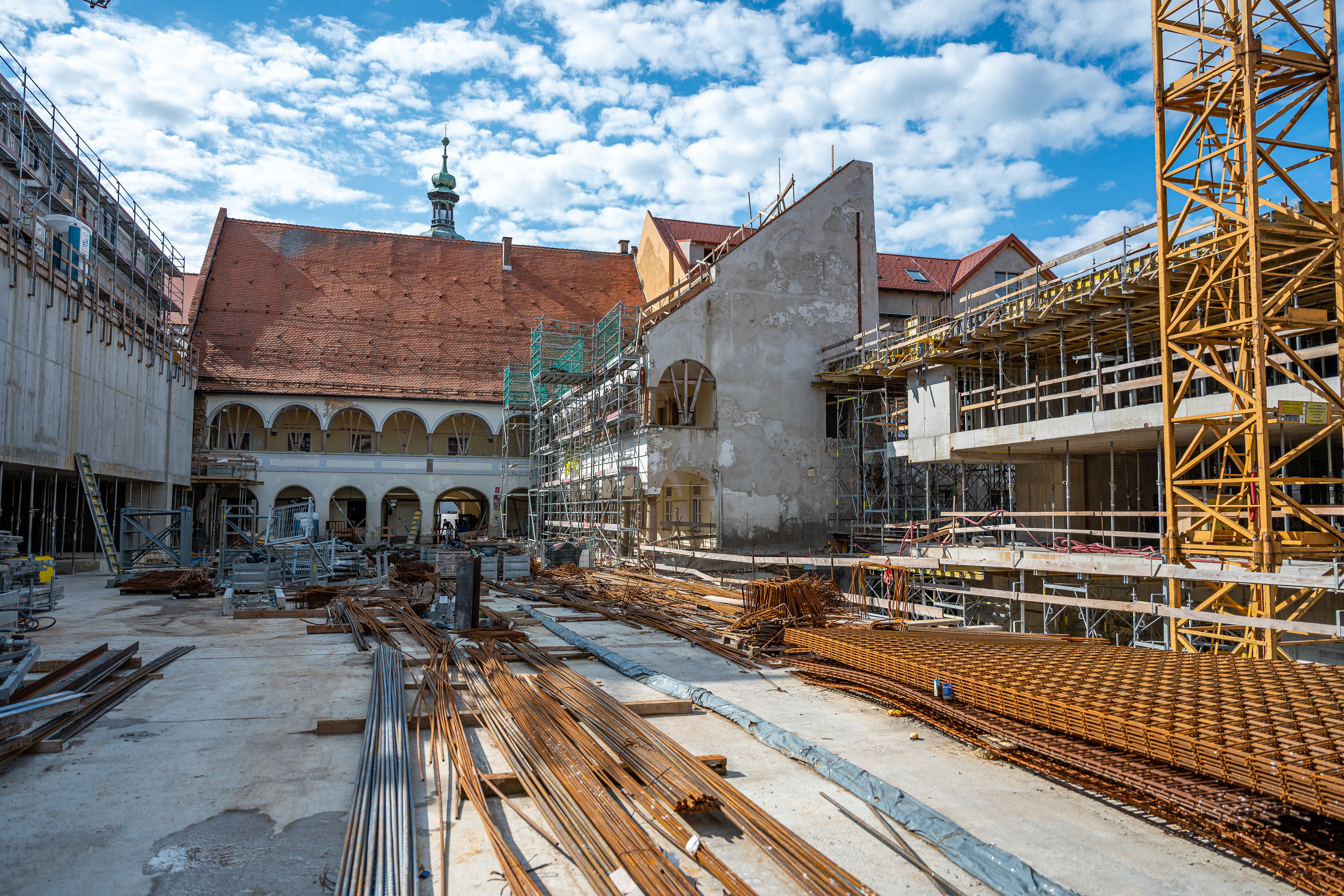 Gradbišče Centra Rotovž