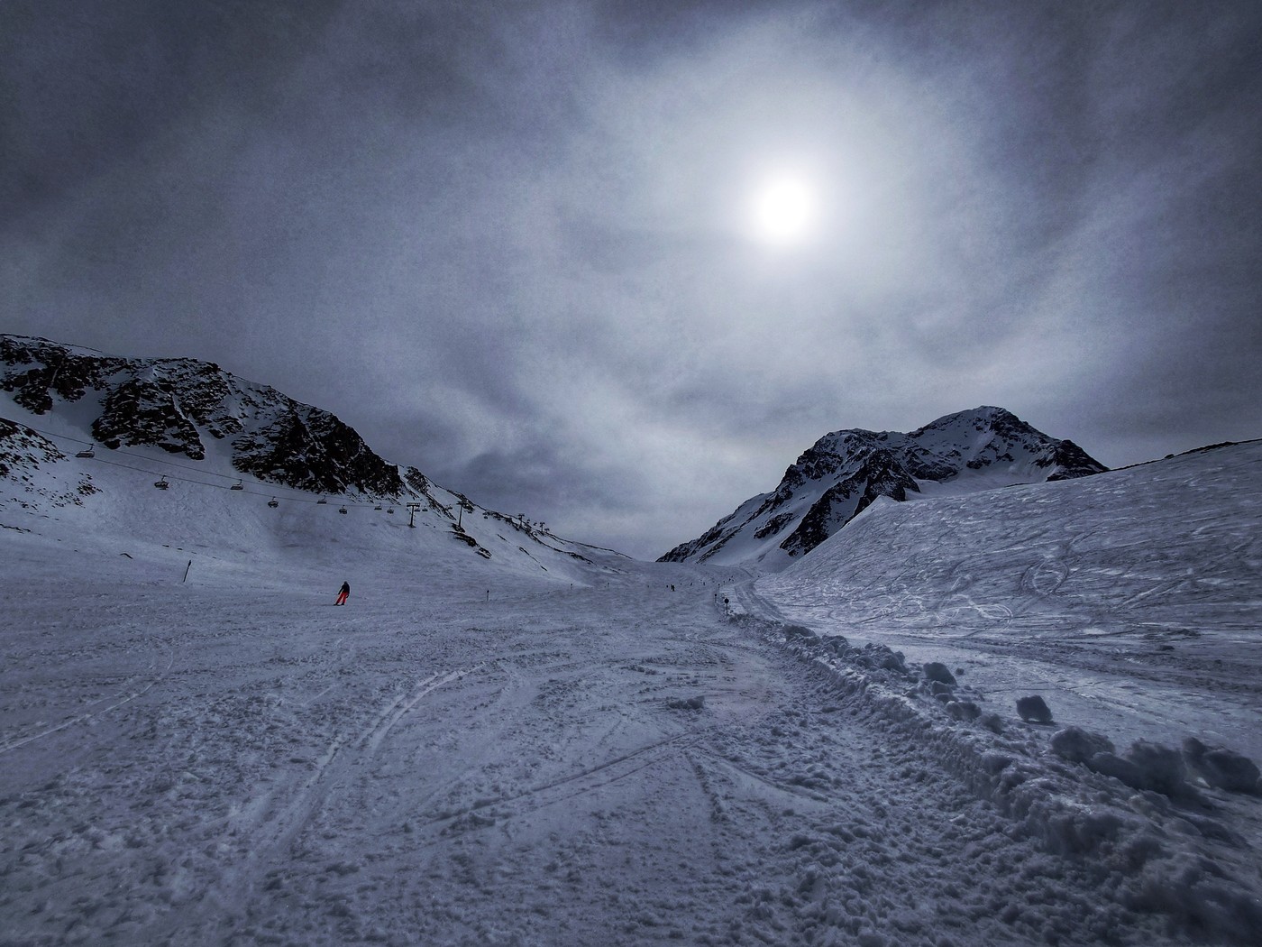 Smučišče na ledeniku Stubai