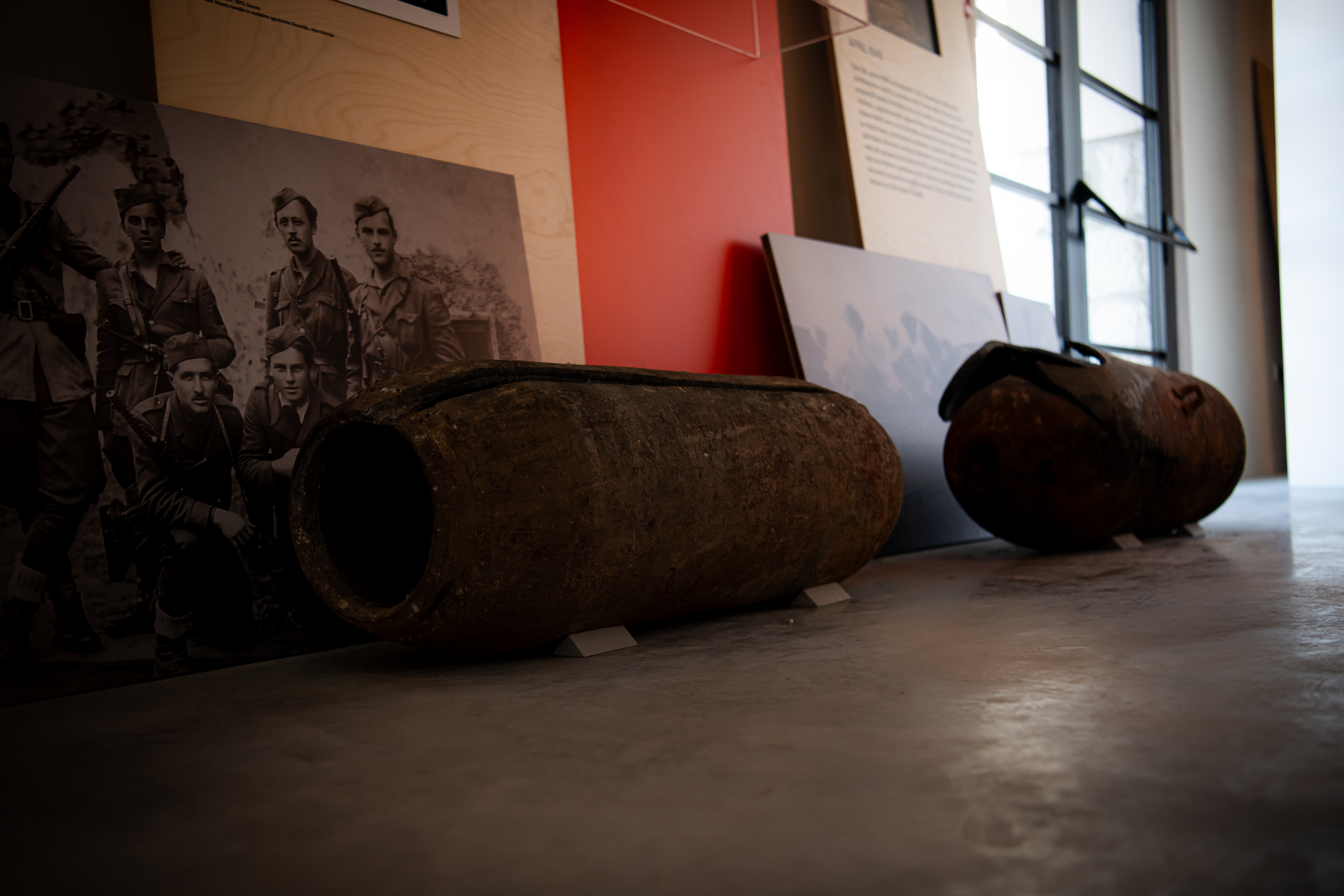 Letalske bombe, ki so jih med deli našli na novogoriški železniški postaji