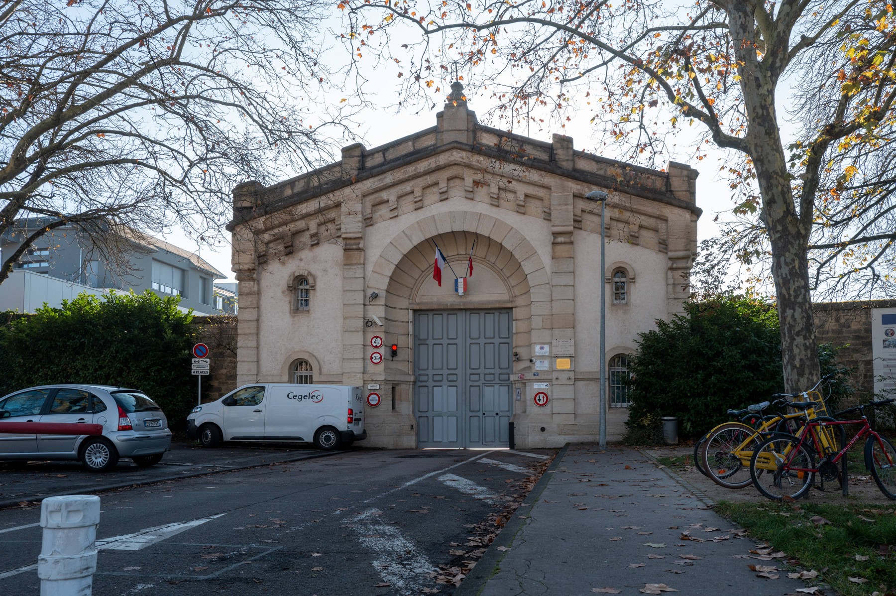 Zapor v Dijonu na zahodu Francije