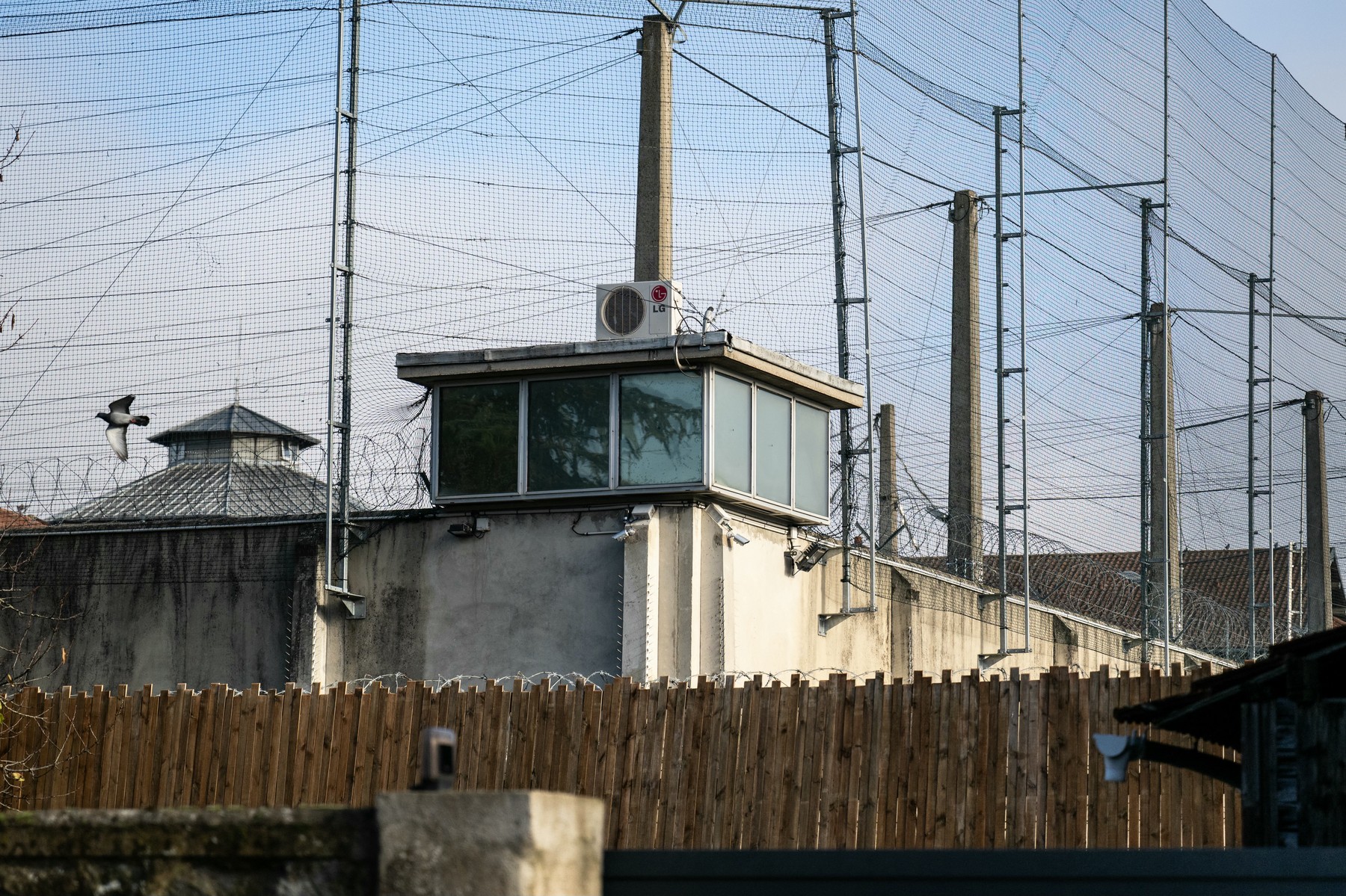 Zapor v Dijonu na zahodu Francije