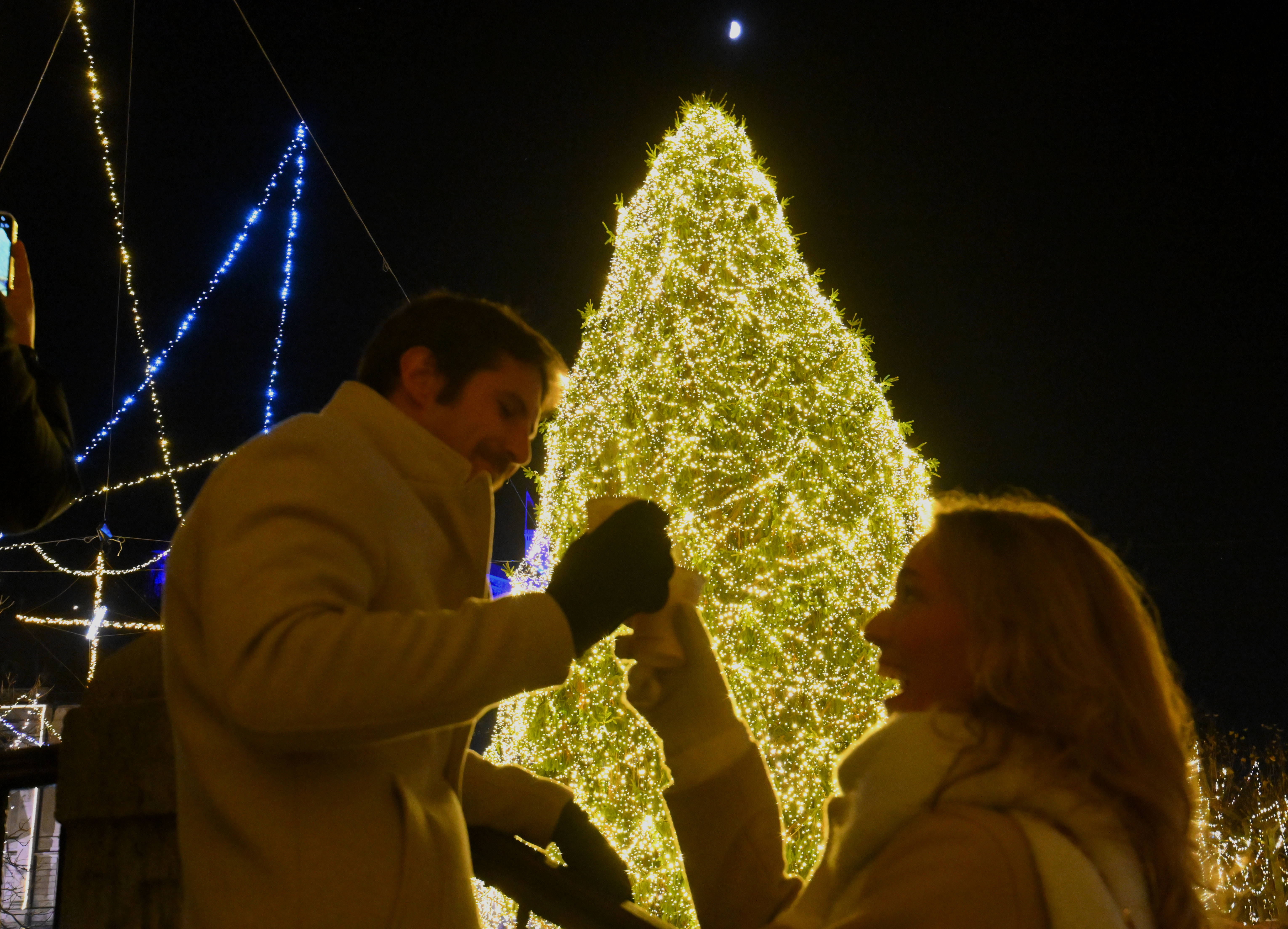 Praznične luči v Ljubljani