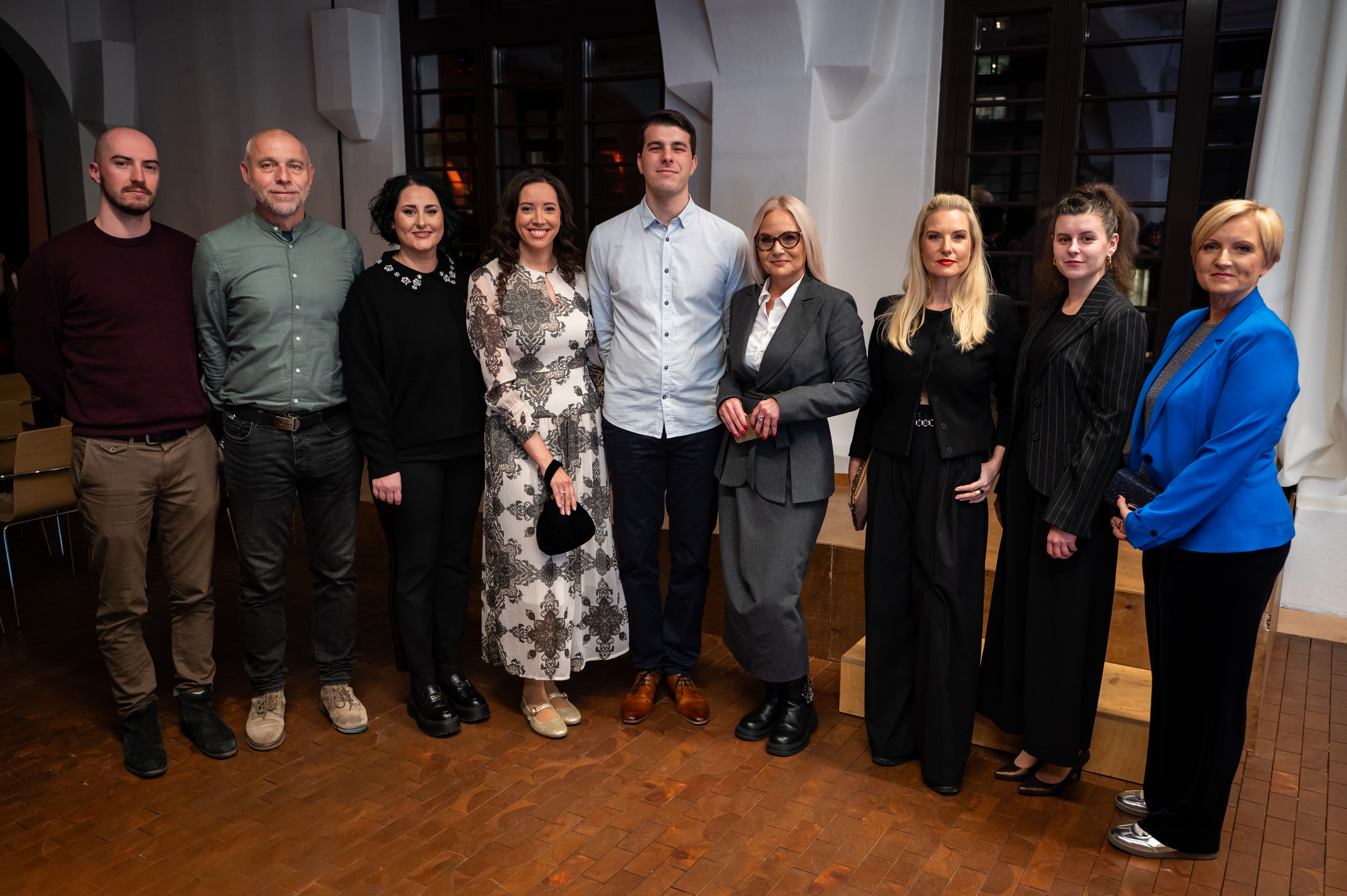 Ekipa N1 Slovenija na podelitvi nagrad Društva novinarjev Slovenije