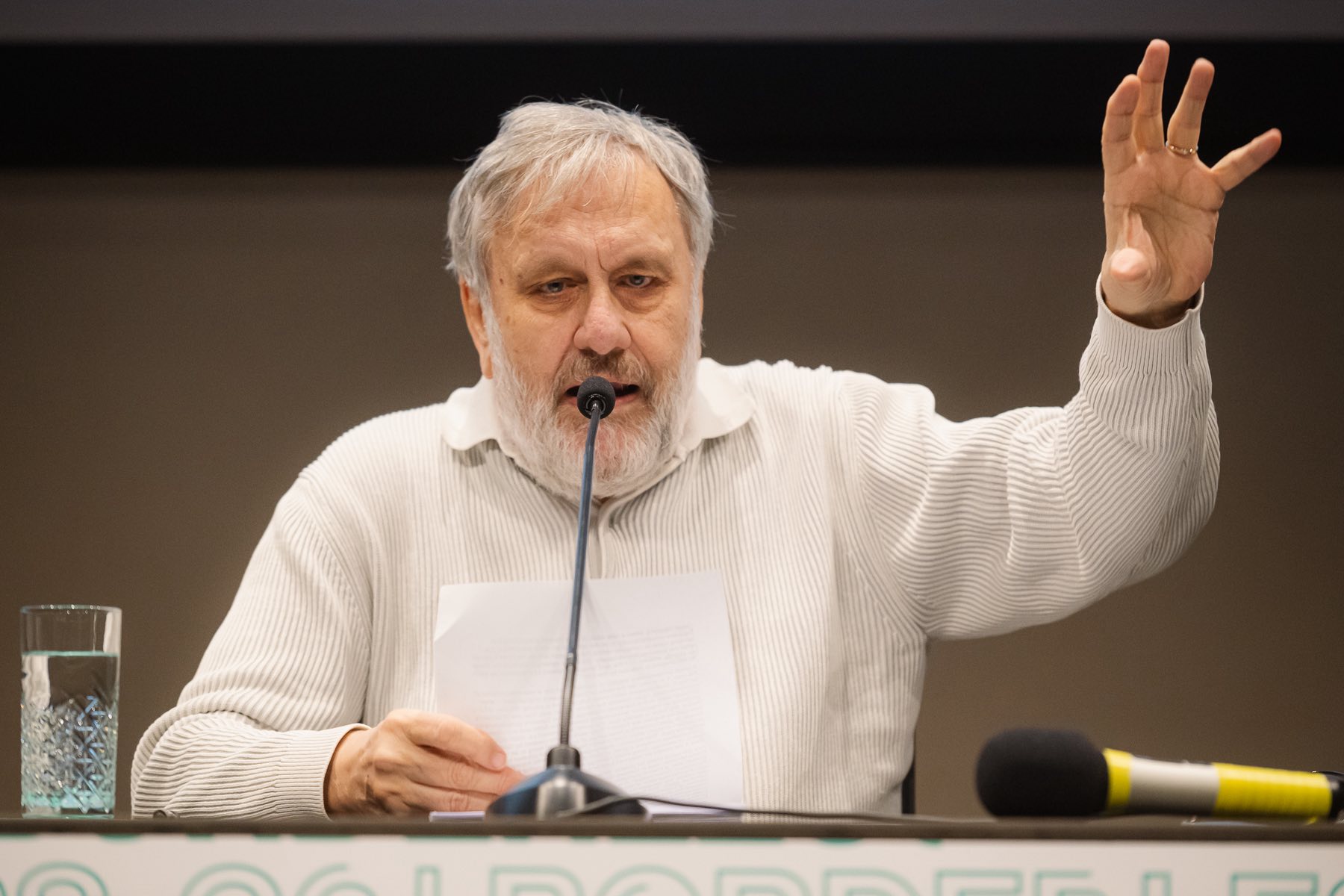 Slavoj Žižek v Novi Gorici