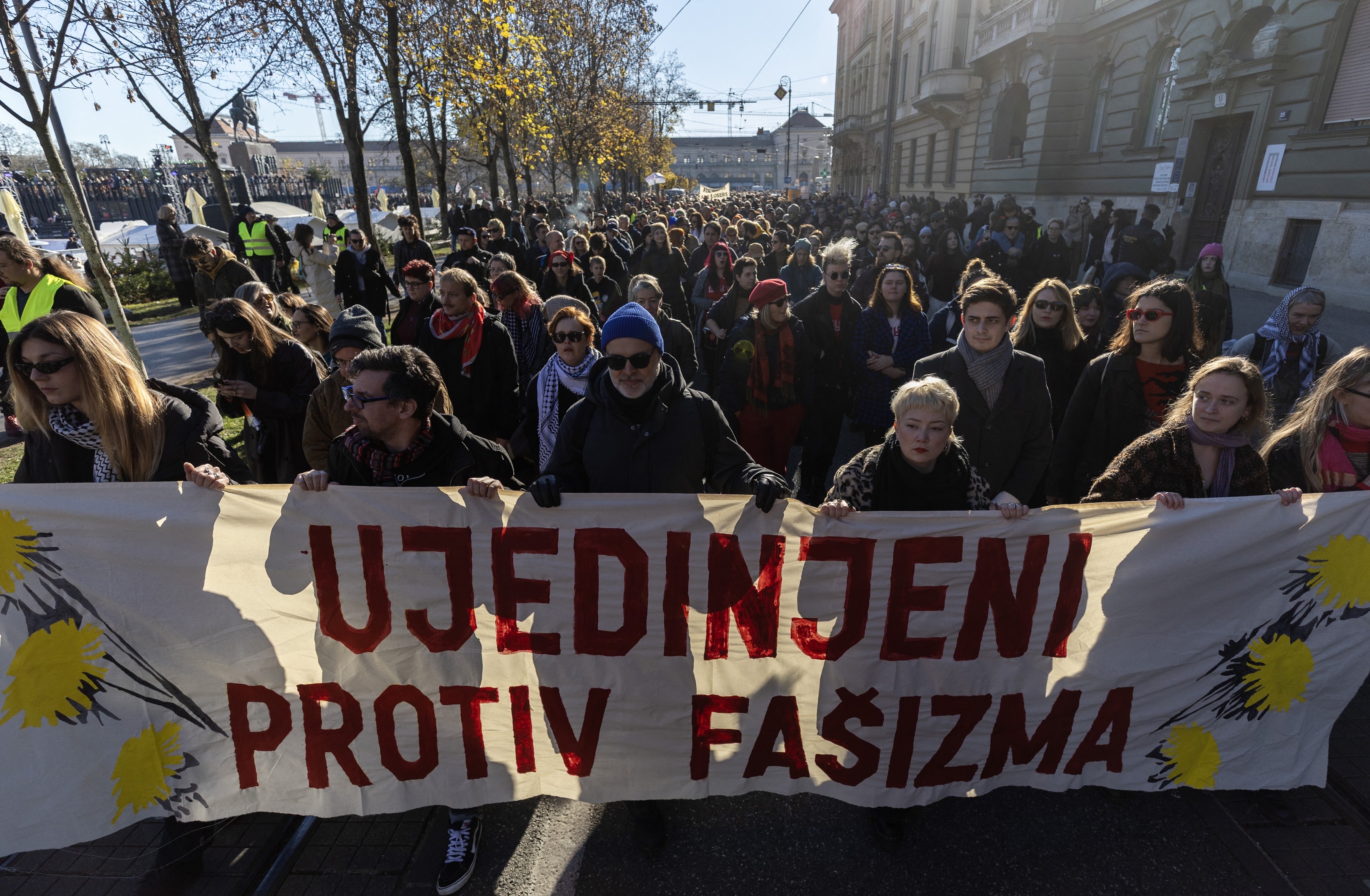 Protest proti fašizmu