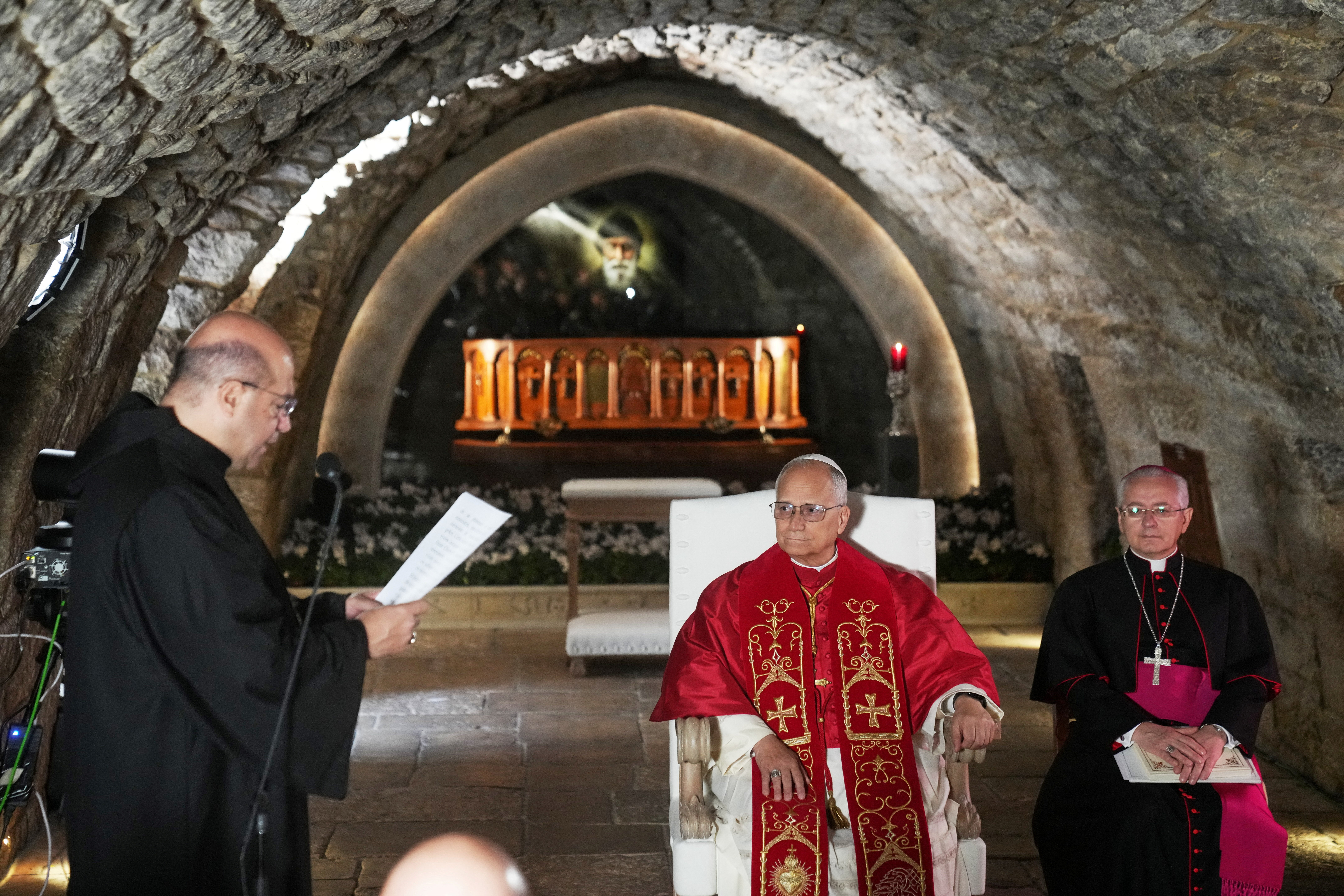 Papež Leon XIV. v Libanonu