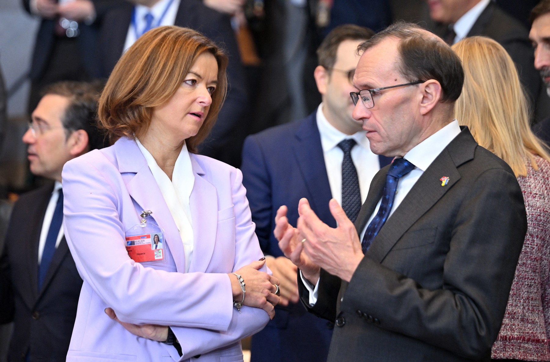 Zunanja ministrica Tanja Fajon in norveški zunanji minister Espen Barth Eide