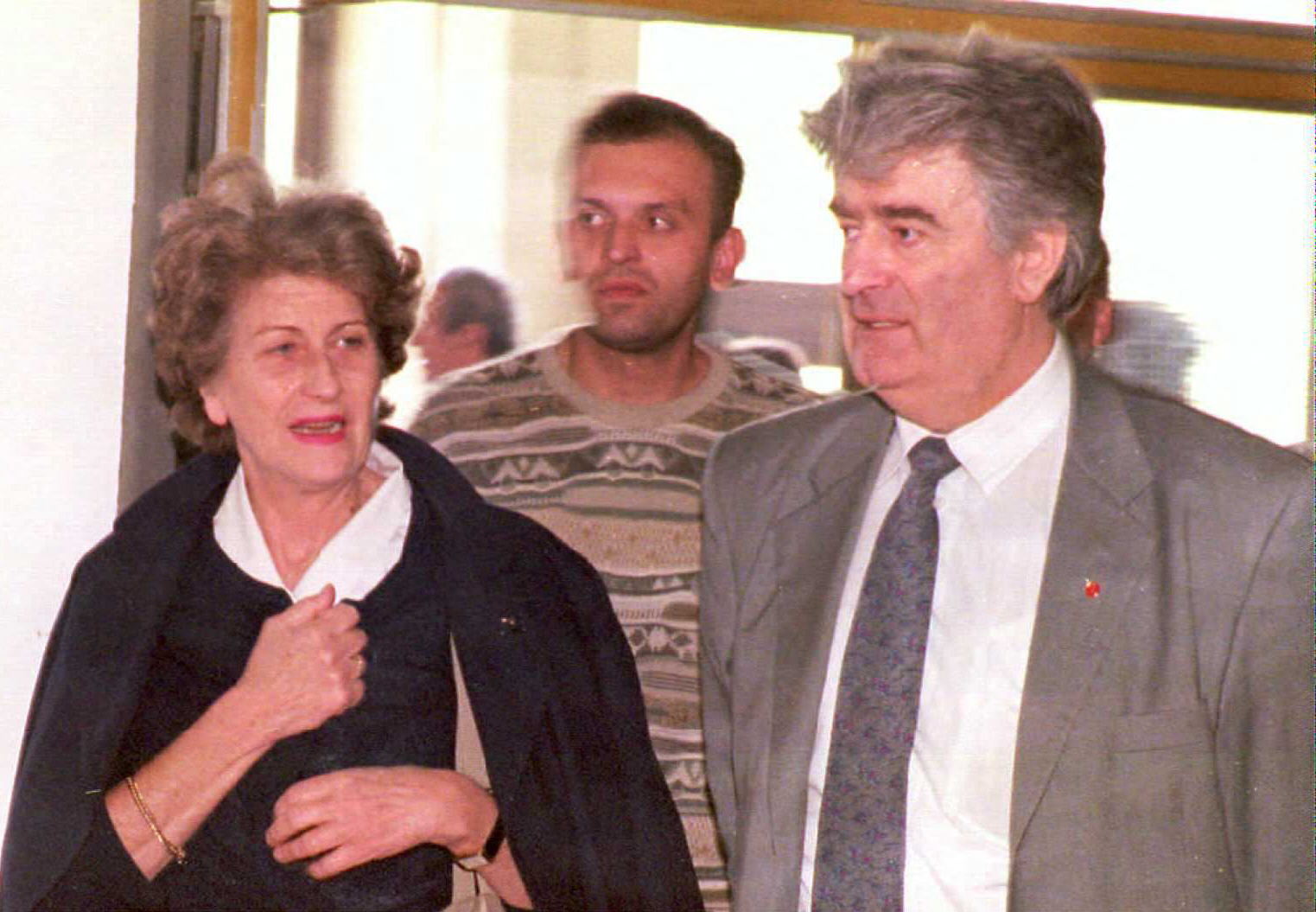 Biljana Plavšić in Radovan Karadžić