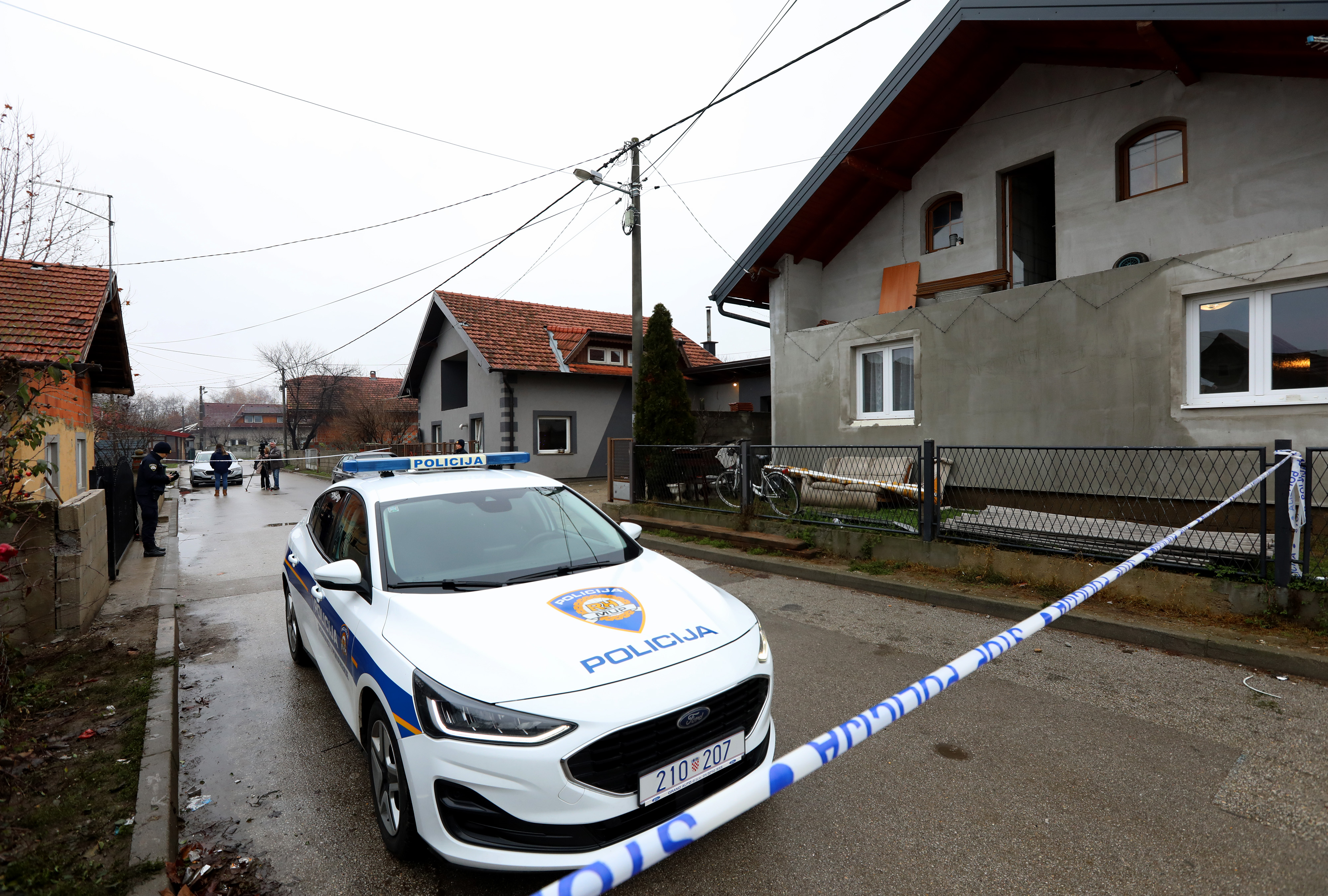 Streljanje v romskem naselju Sitnice na Hrvaškem