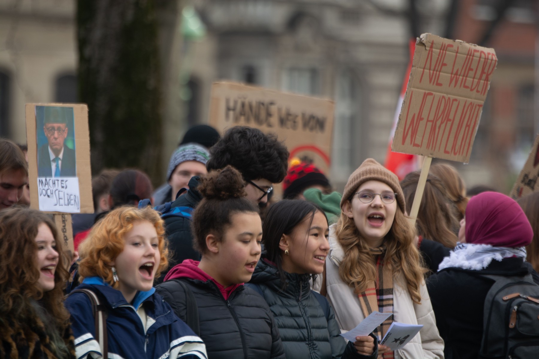Protest v nemškem Bonnu