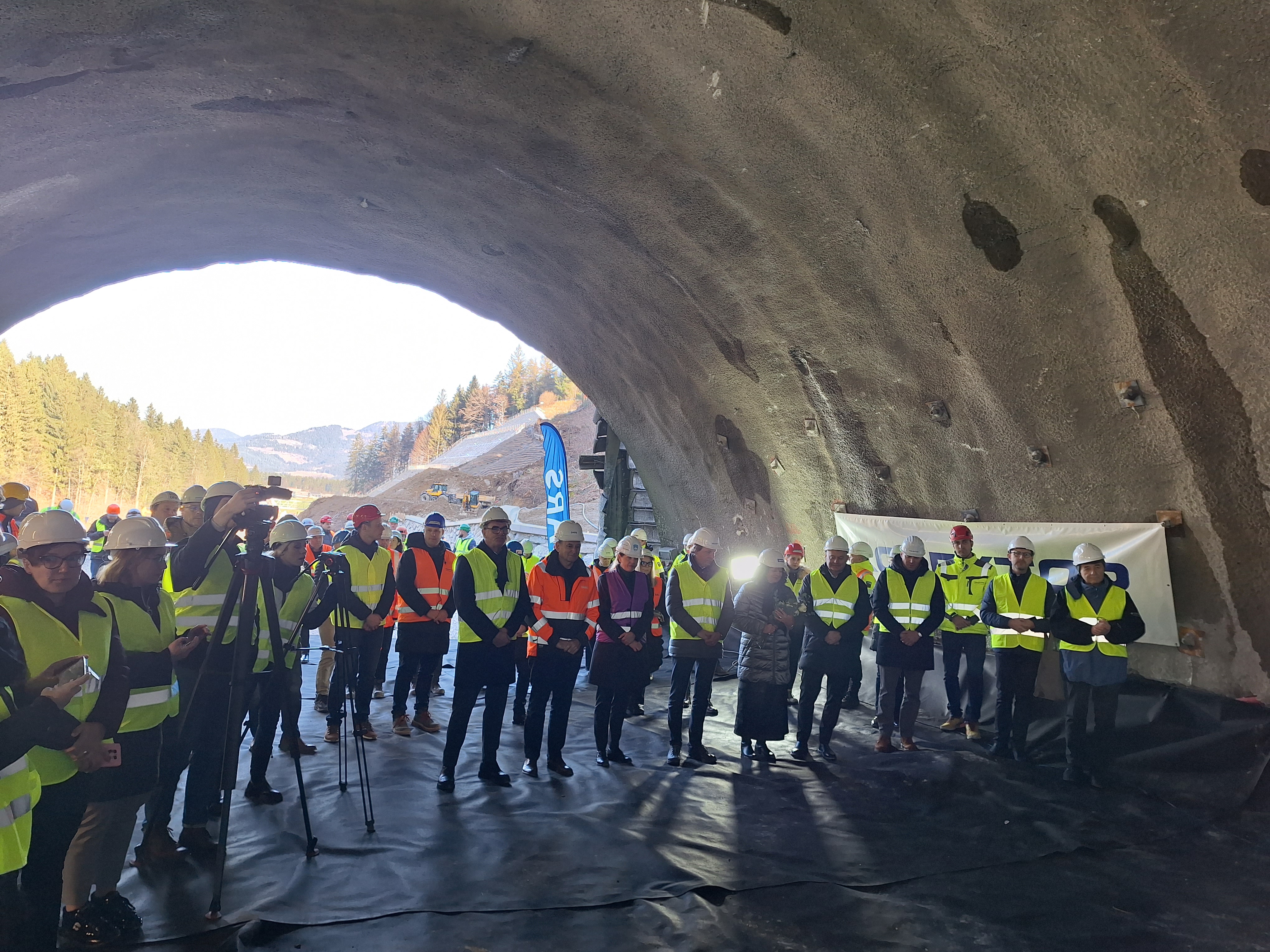 Gradnja predora Vodriž