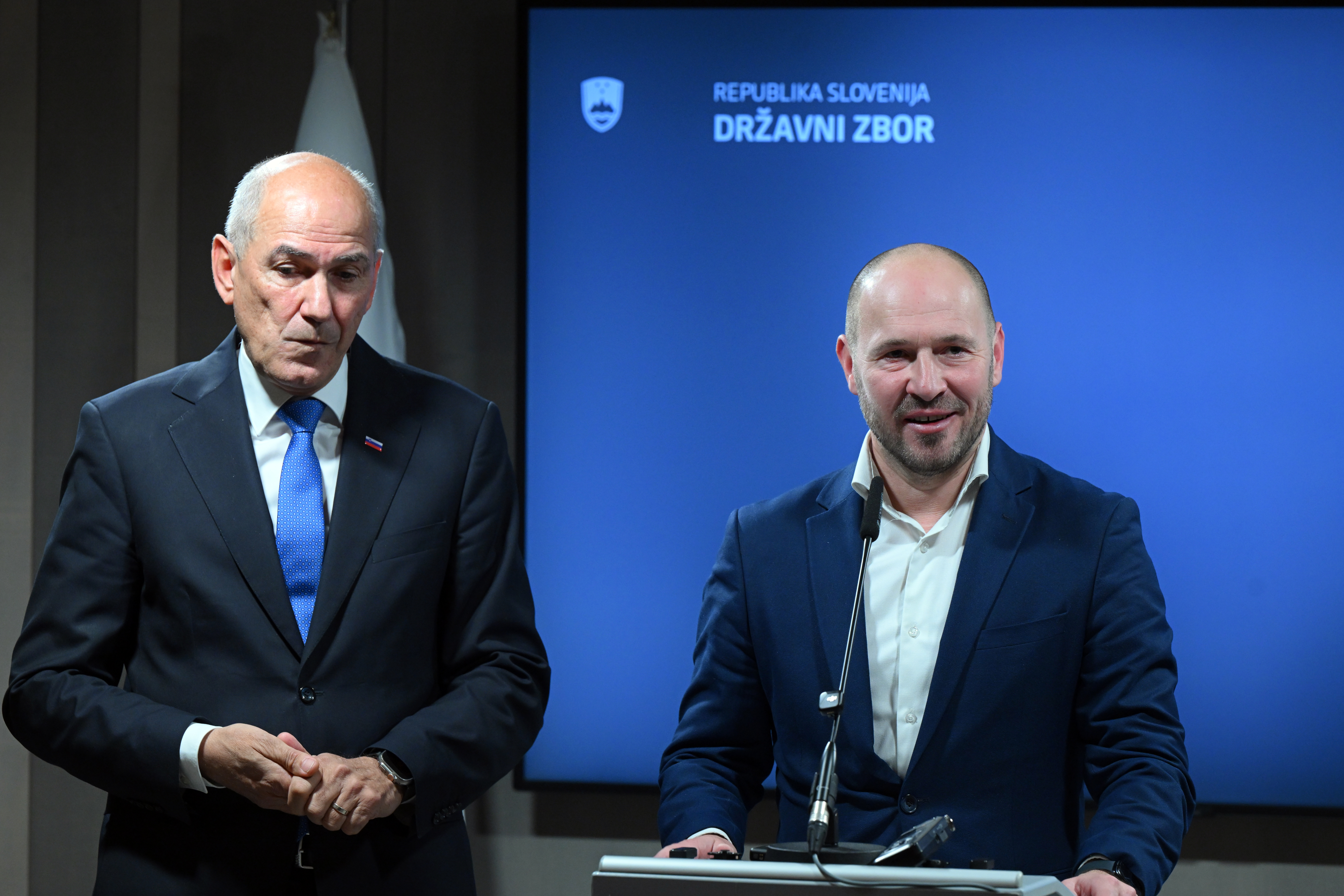 Janez Janša in Jernej Vrtovec