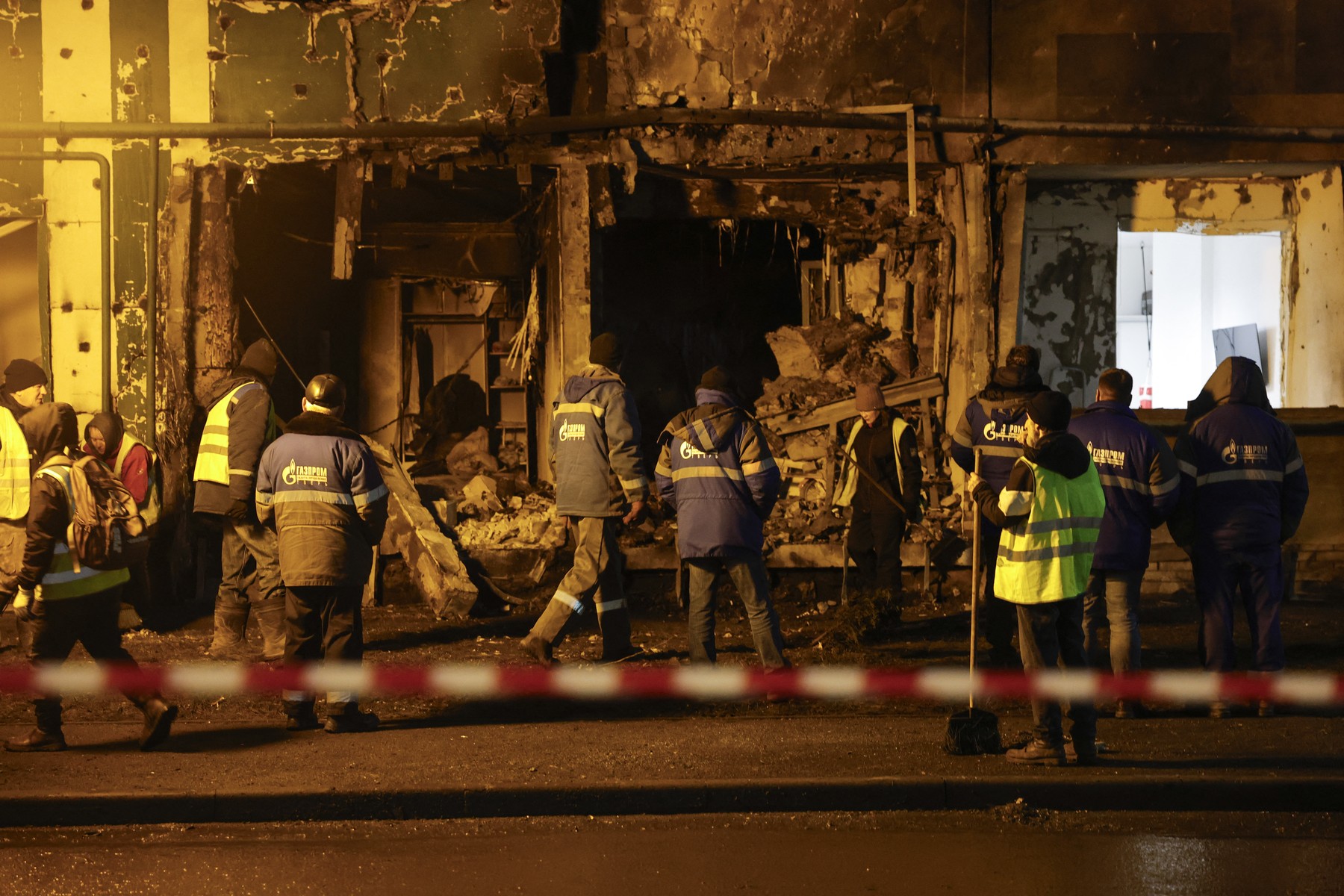 Prizor iz ruskega mesta Tver, december 2025