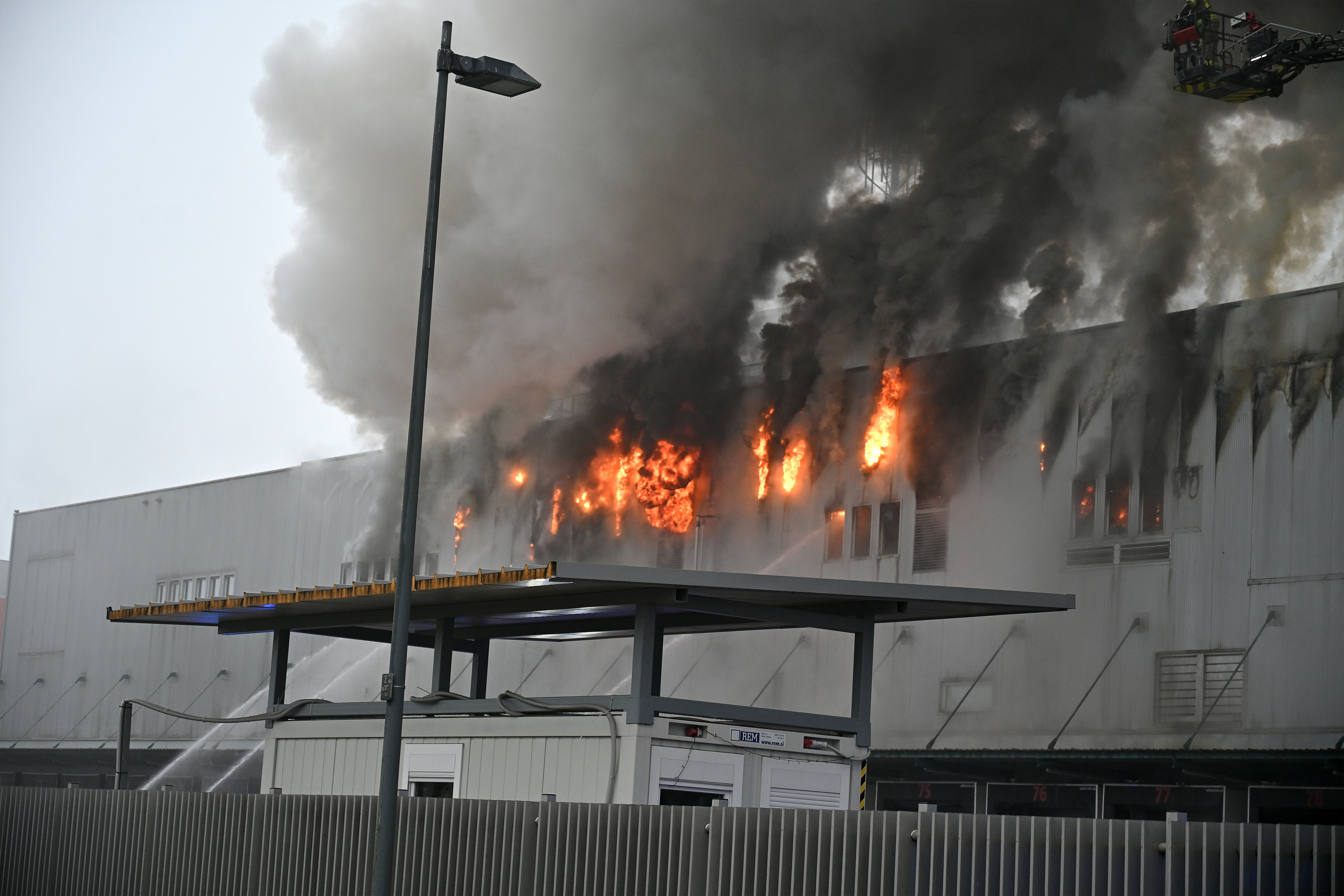 Požar Spar Letališka