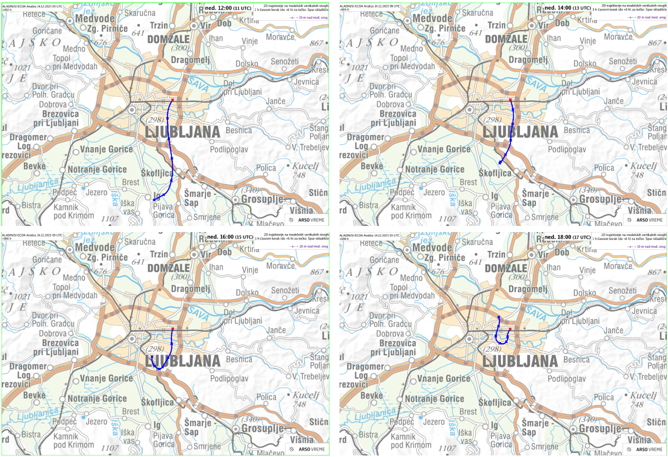 gibanje zračne mase