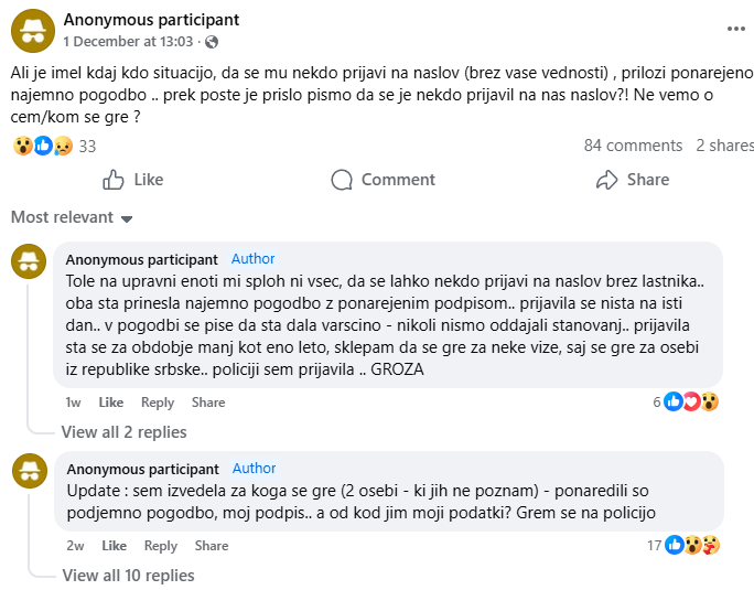 Lažna prijava prebivališča