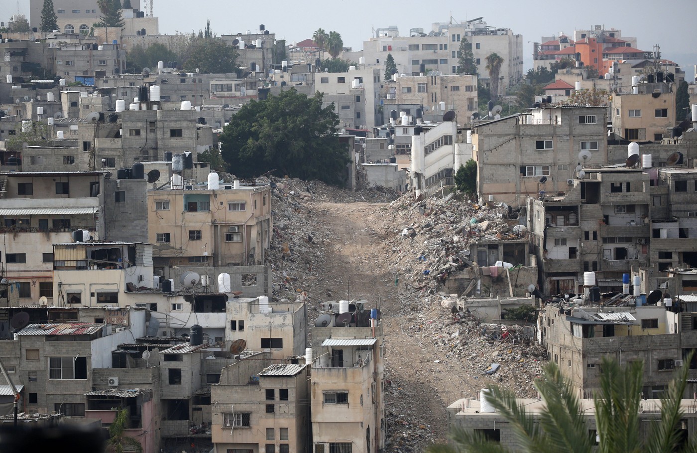 Begunsko taborišče na Zahodnem bregu Nur Šams