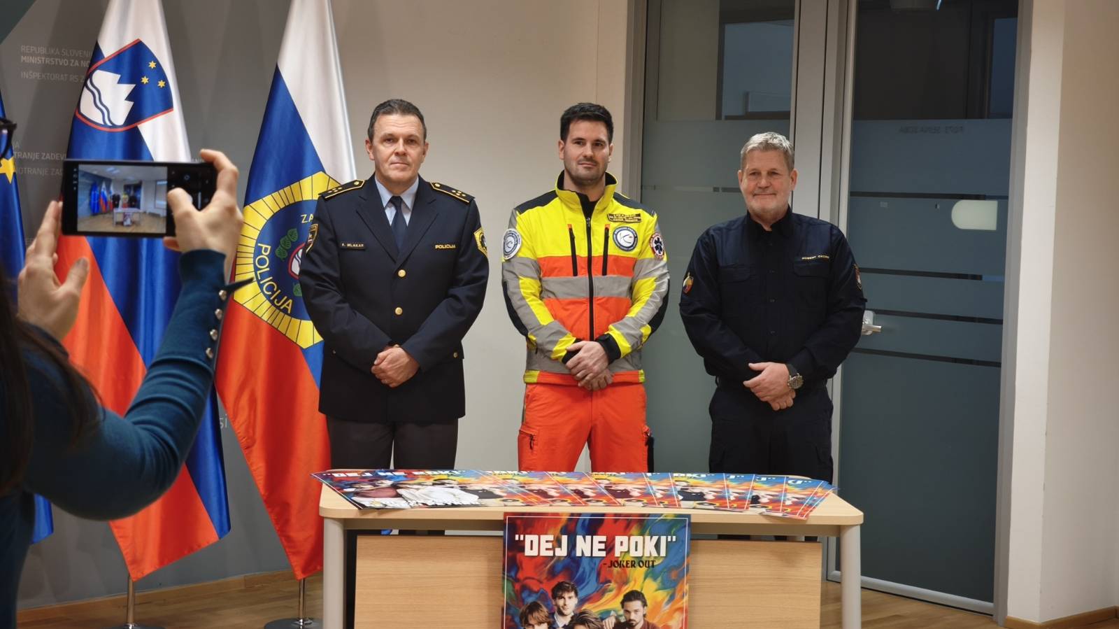 Novinarska konferenca o pirotehniki