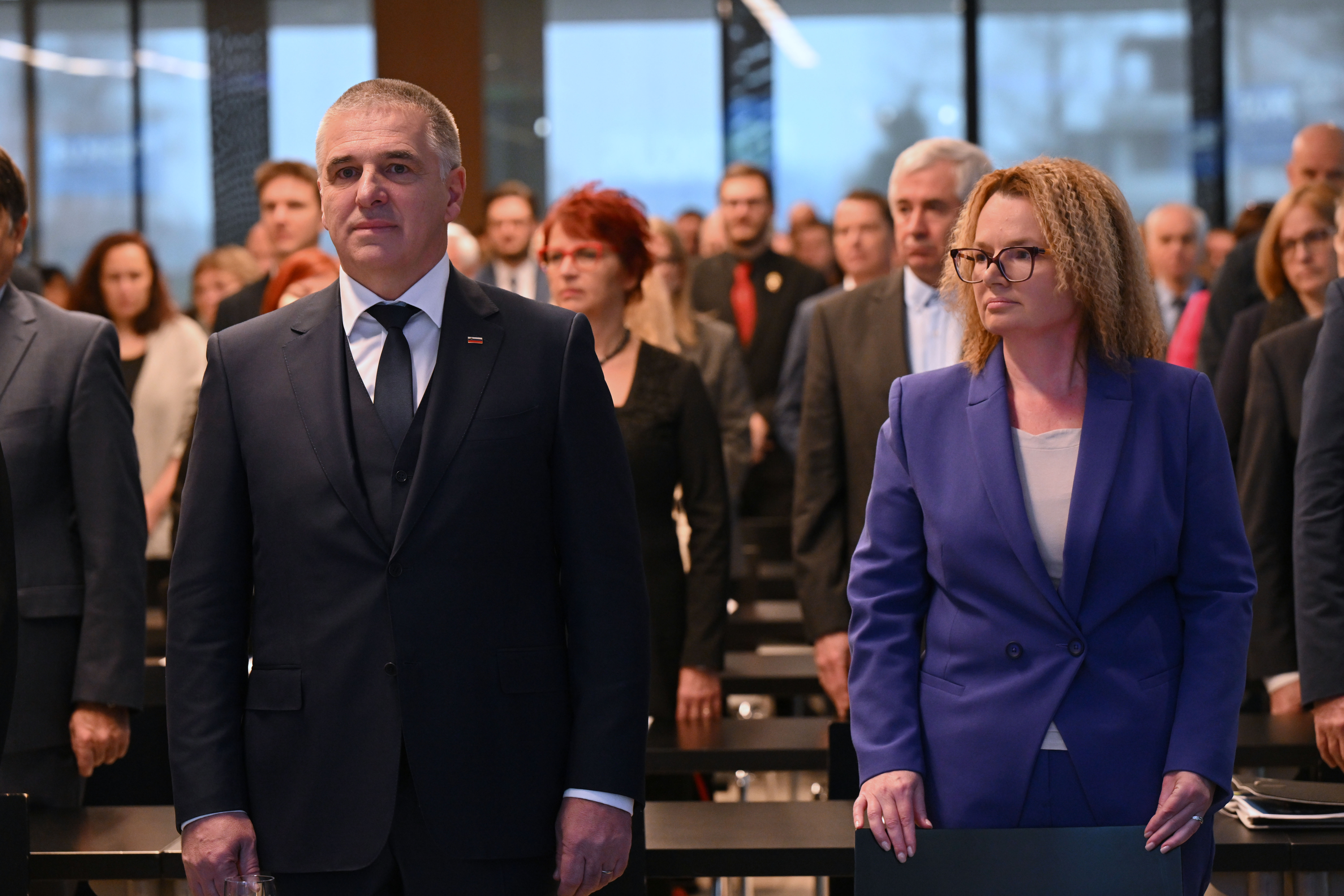 Marko Lotrič in Monika Kirbiš Rojs