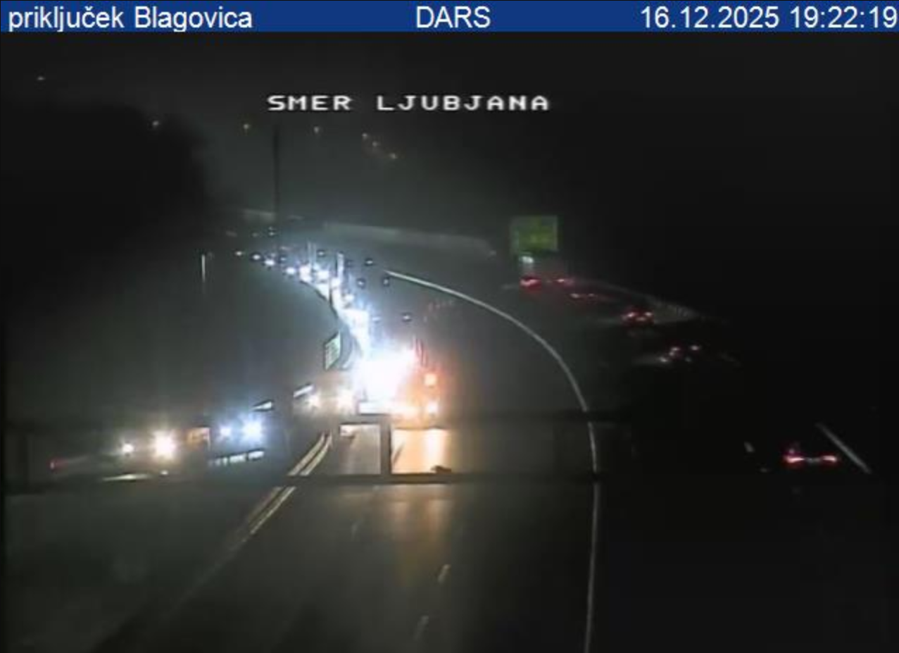 Priključek Blagovica, smer Ljubljana