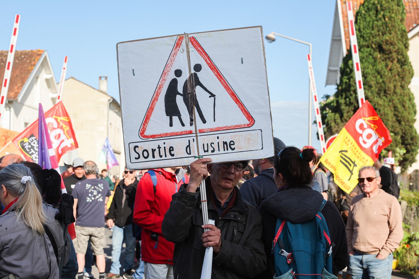 Protest proti francoski pokojninski reformi leta 2023