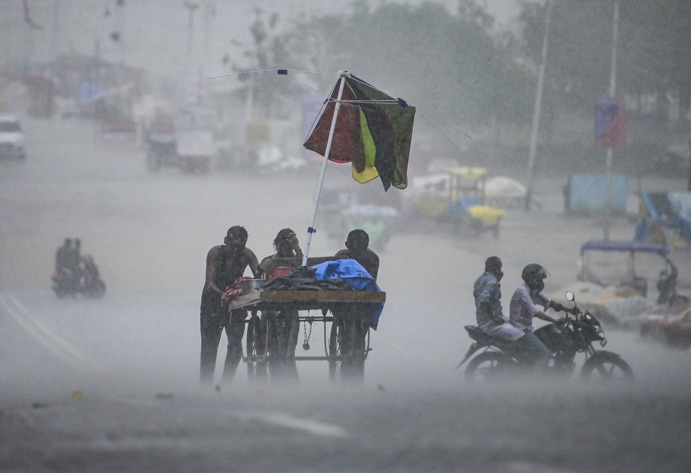 Monsunsko deževje v Indiji