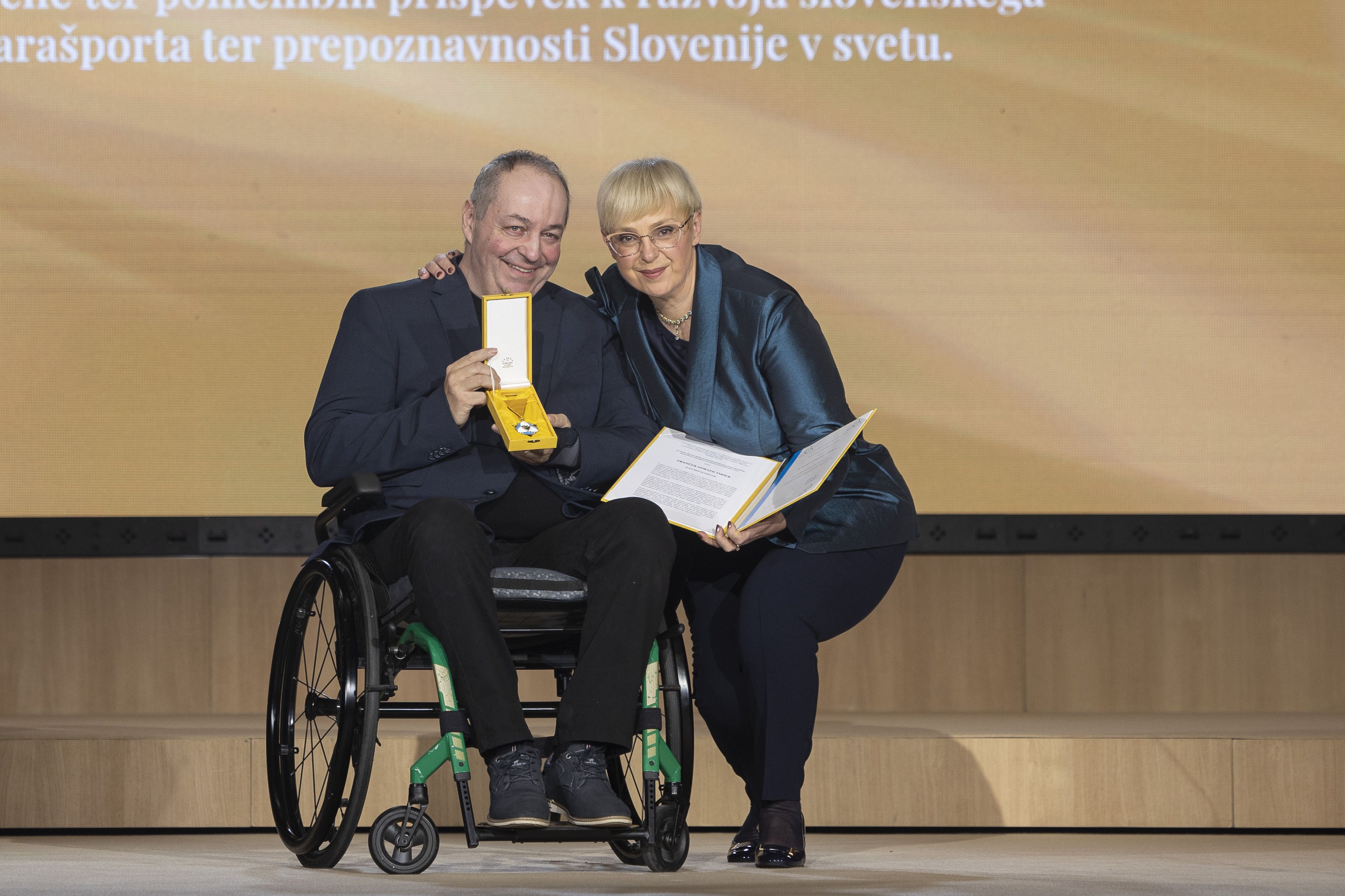 Predsednica republike Nataša Pirc Musar podelila državna odlikovanja