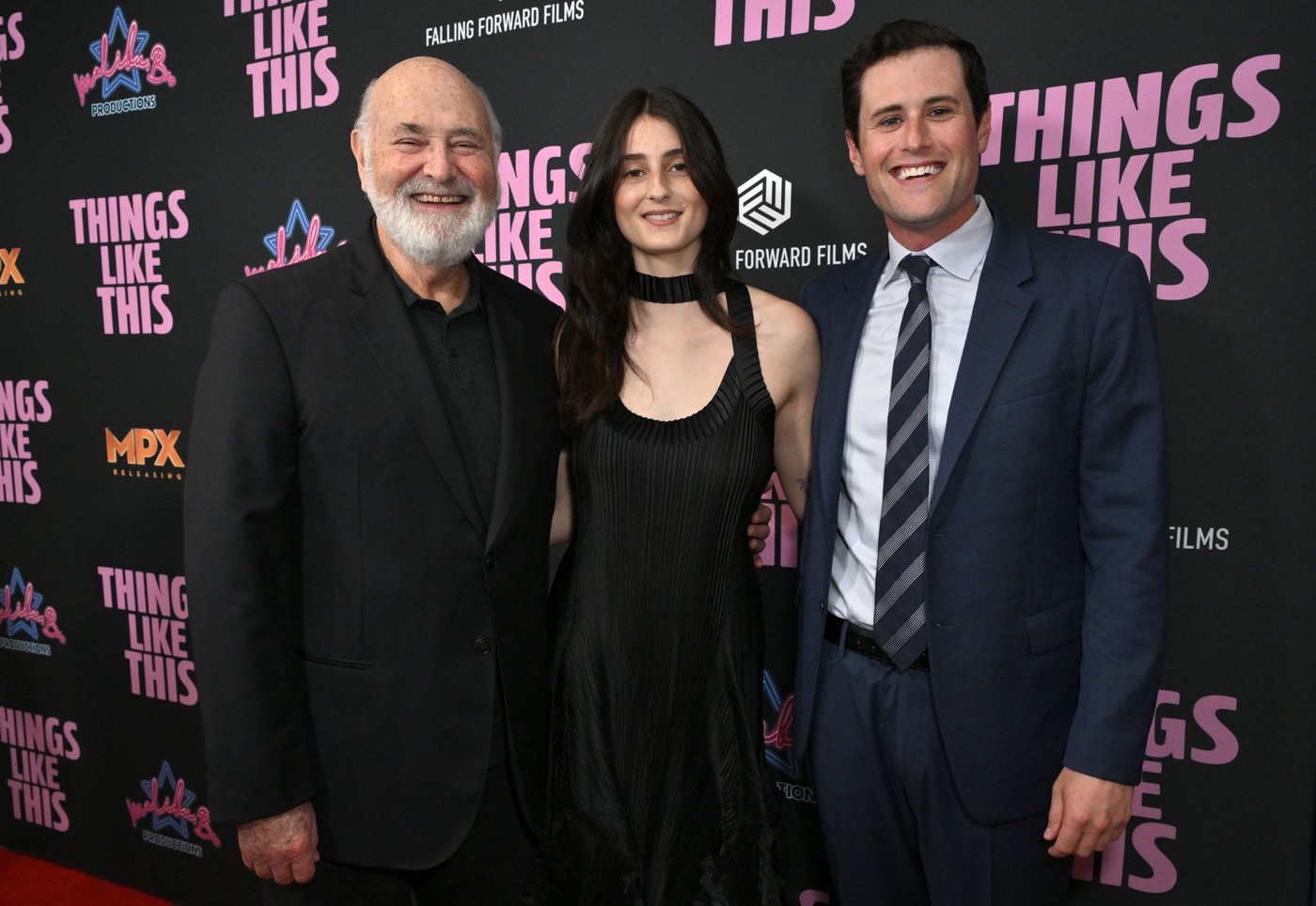 Romy in Jake z očetom Robom Reinerjem