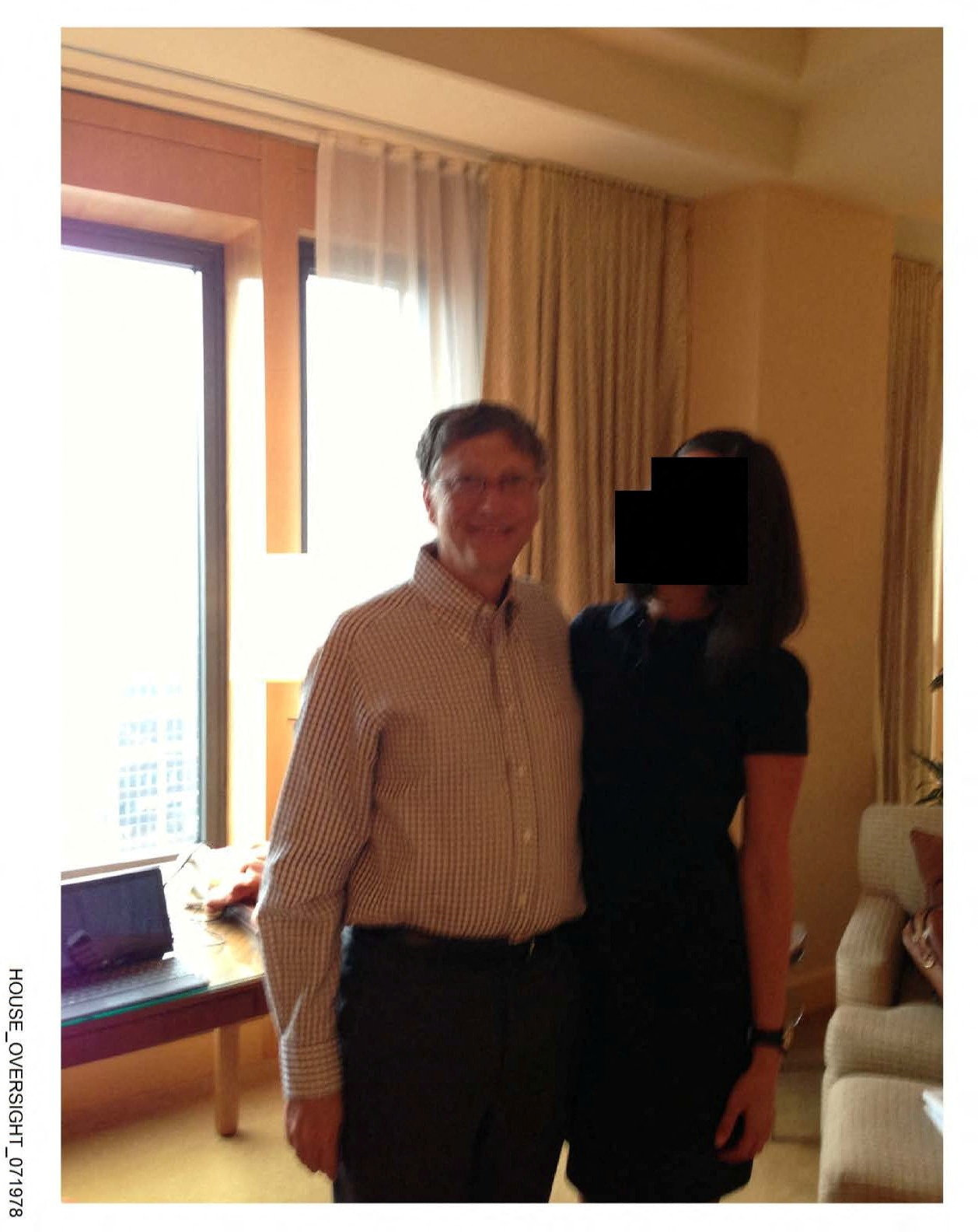 Bill Gates z žensko