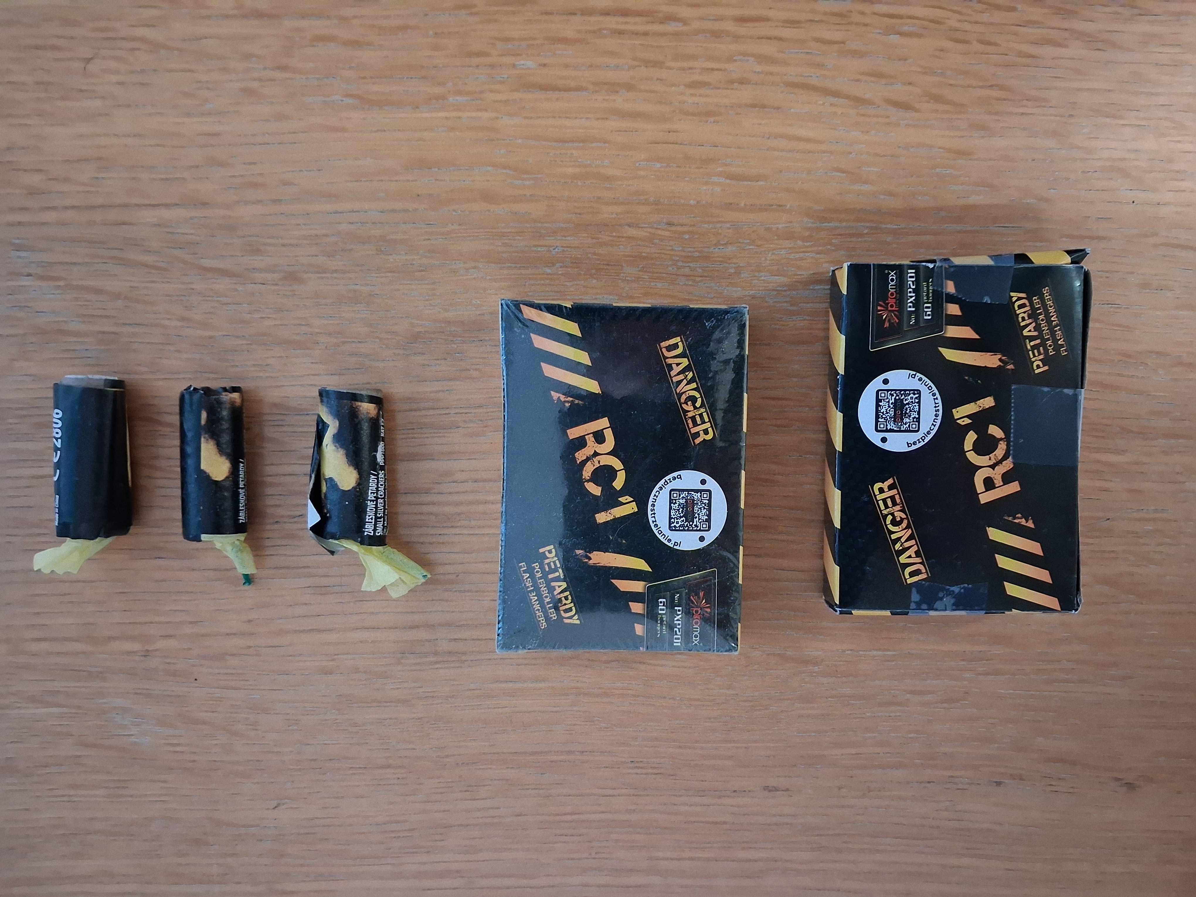 Zaseg pirotehnike na območju PU Murska Sobota